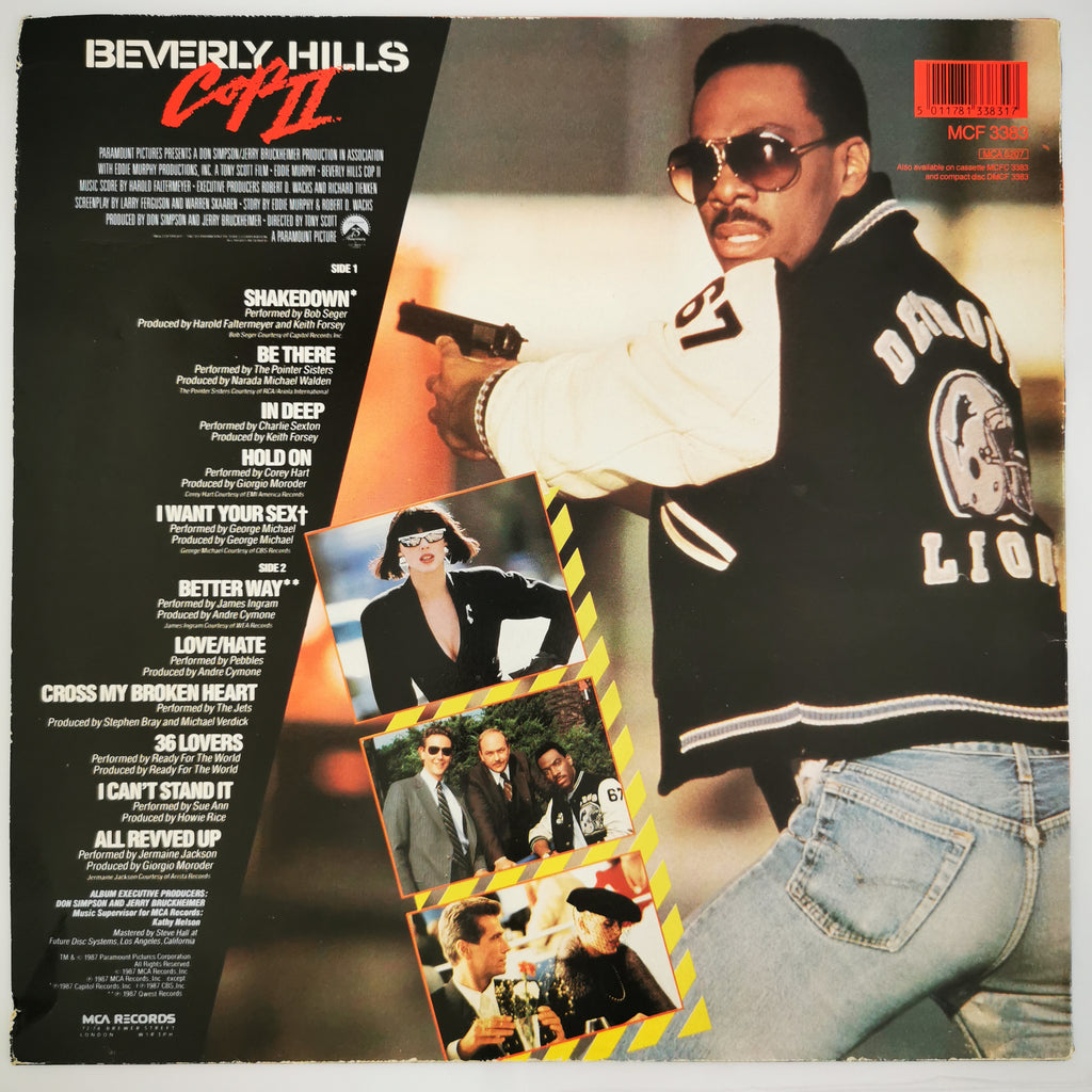 Original Soundtrack Beverly Hills Cop II Vinyl LP Record