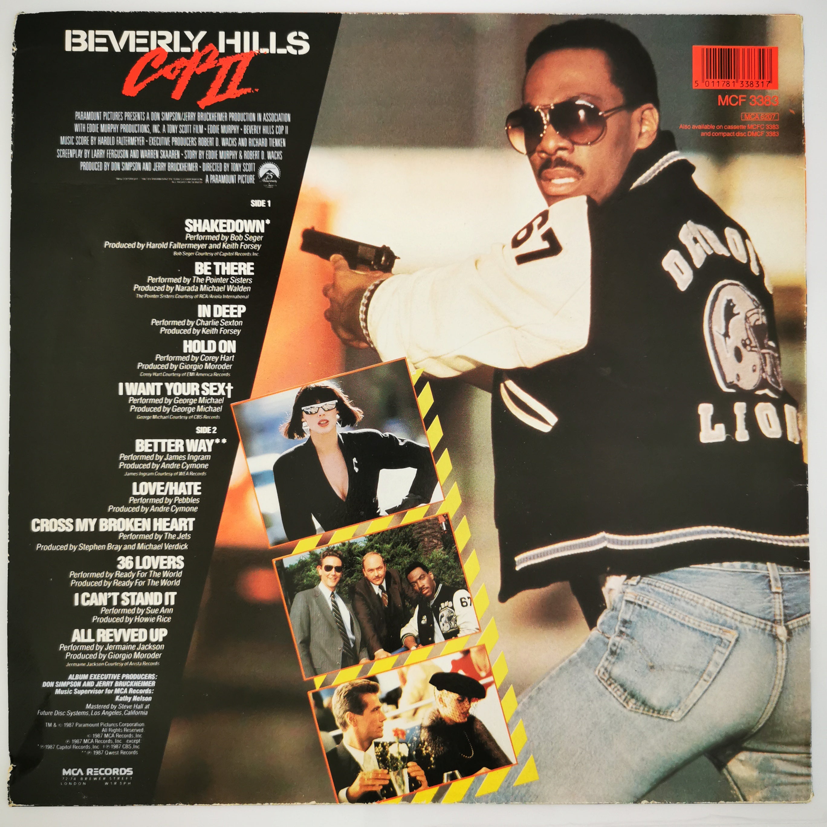 Original Soundtrack Beverly Hills Cop II Vinyl LP Record