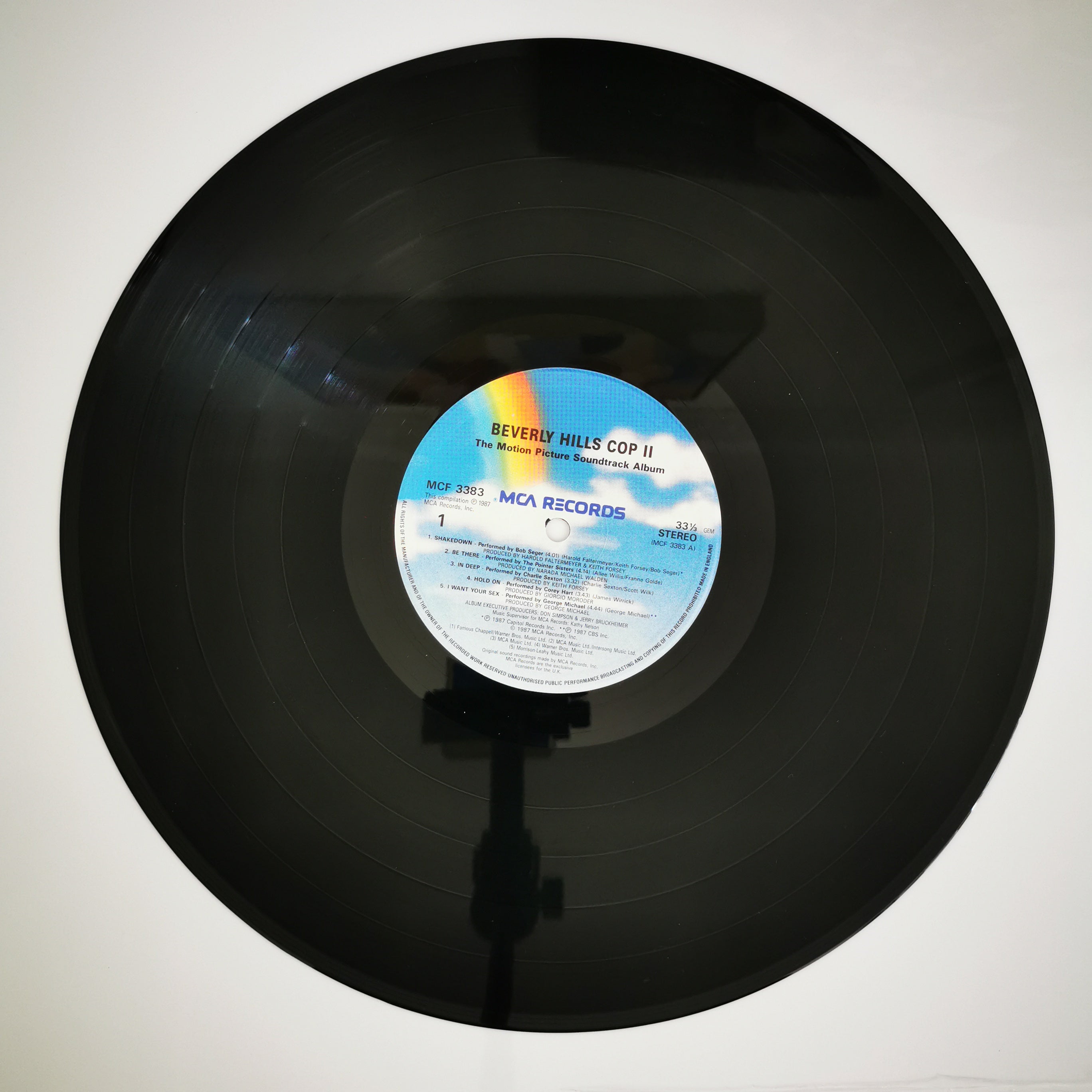 Original Soundtrack Beverly Hills Cop II Vinyl LP Record