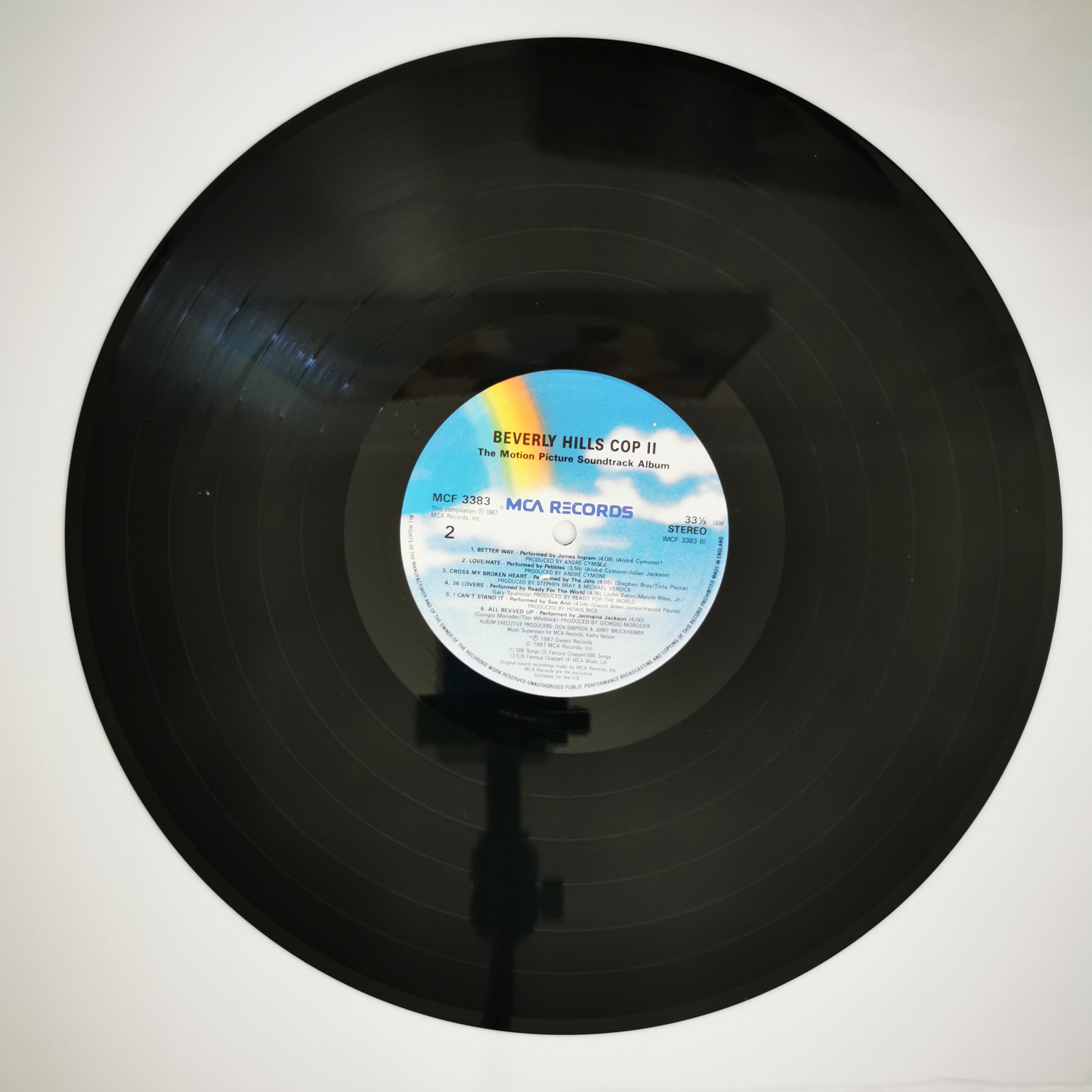 Original Soundtrack Beverly Hills Cop II Vinyl LP Record