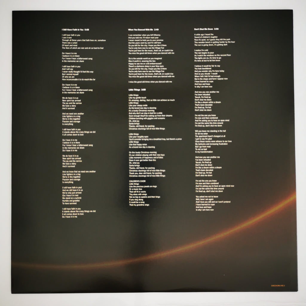 Abba Voyage White Vinyl LP Gatefold Record