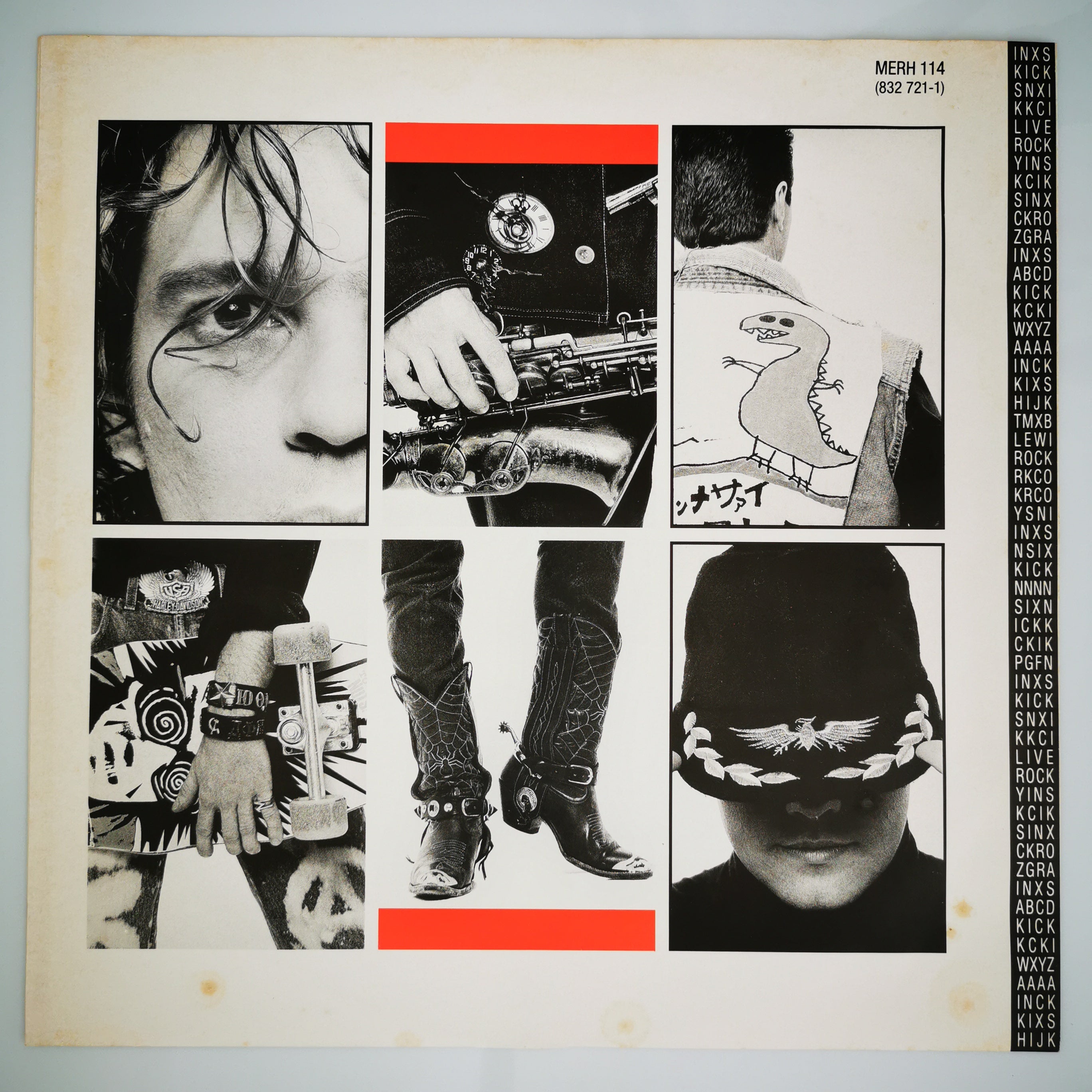 INXS Kick Vinyl LP Gatefold Record