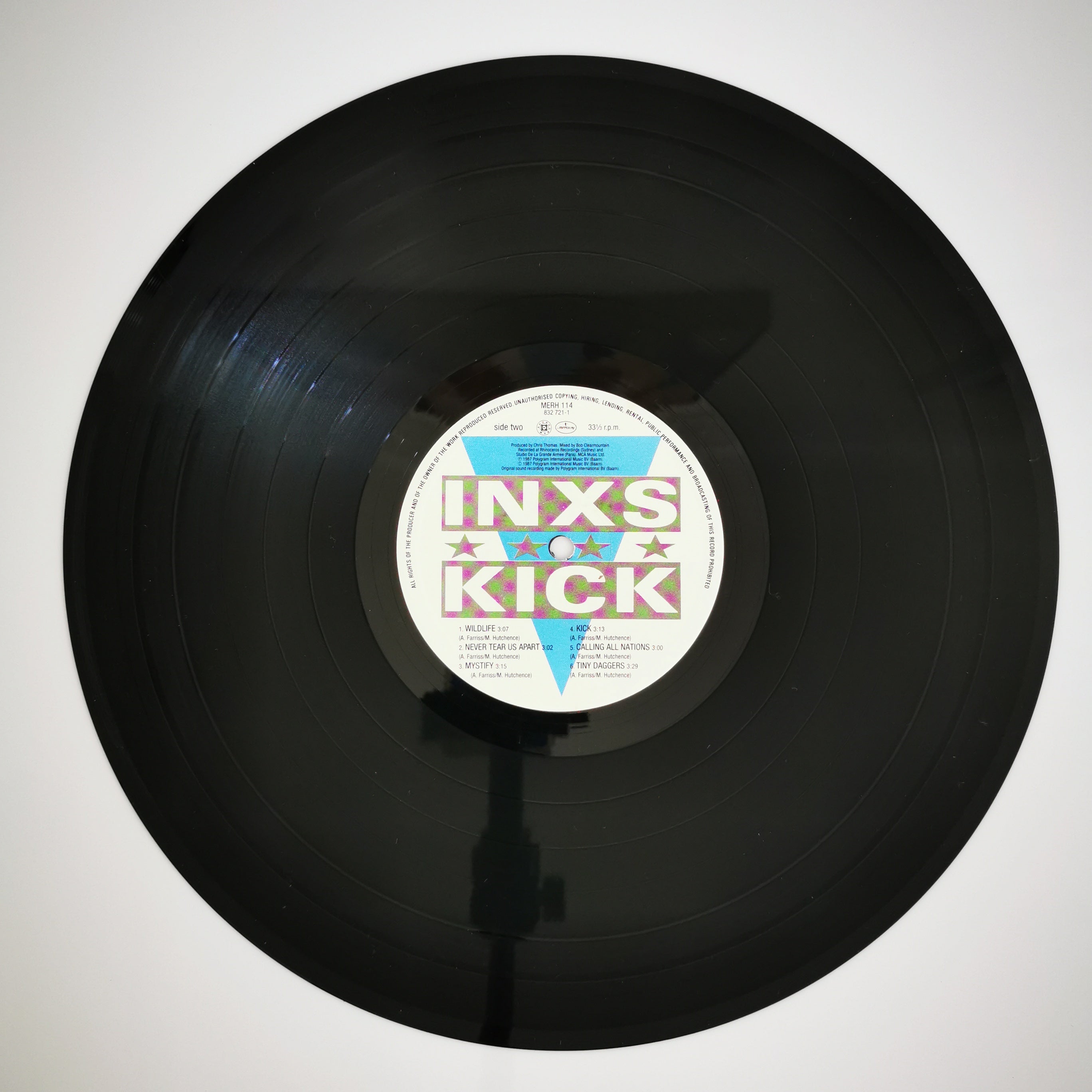 INXS Kick Vinyl LP Gatefold Record