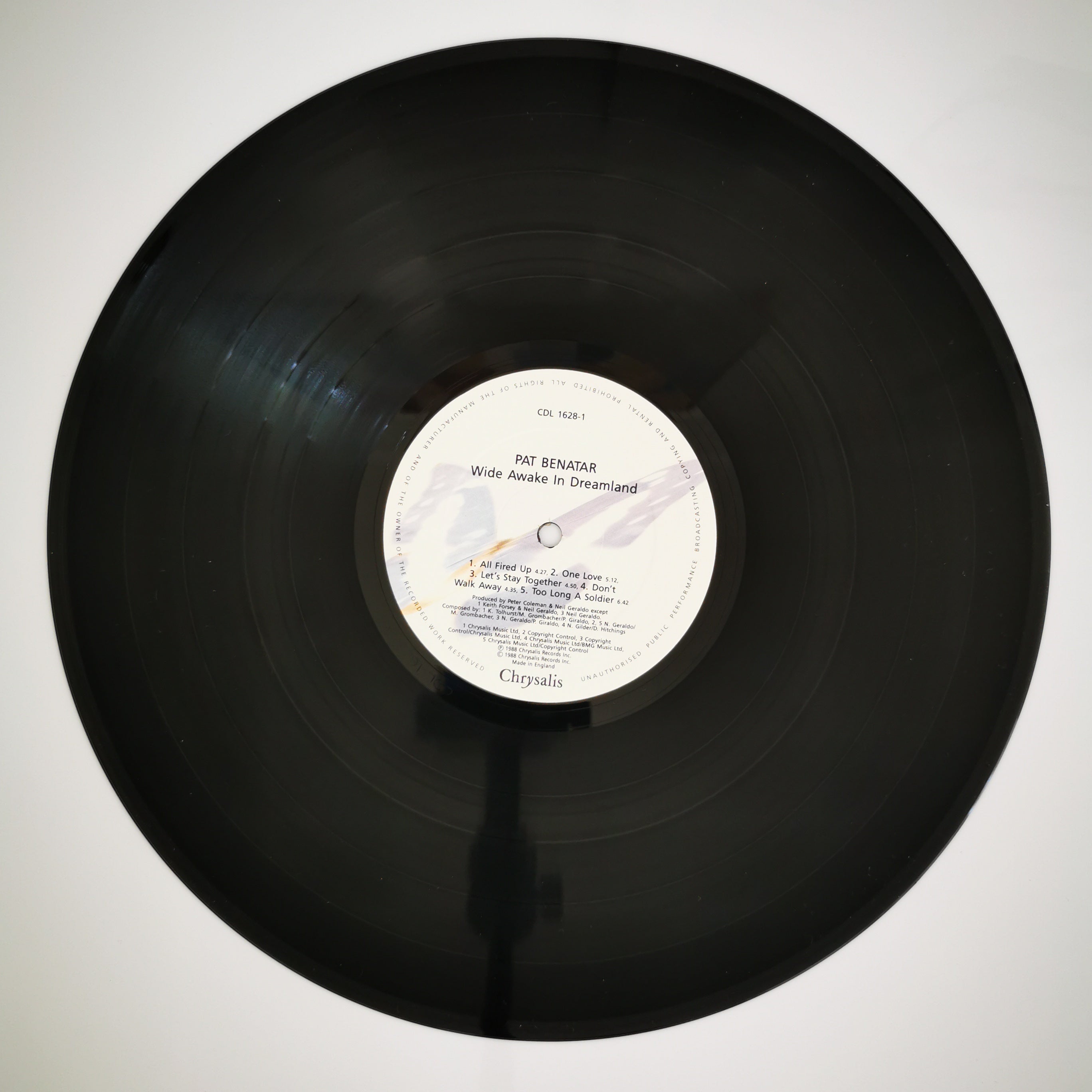 Pat Benatar Wide Awake In Dreamland Vinyl LP Record