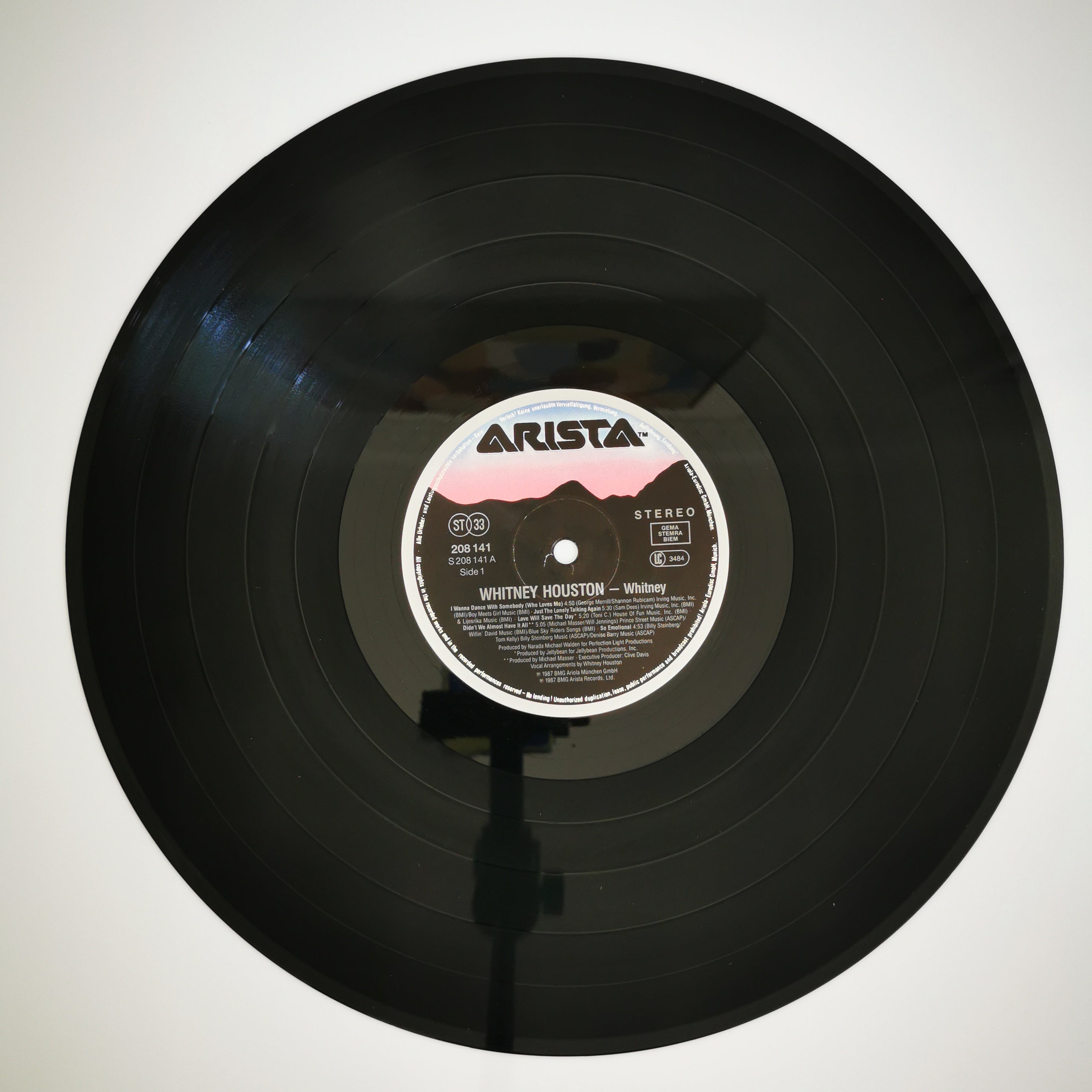 Whitney Houston – Whitney Vinyl LP Record