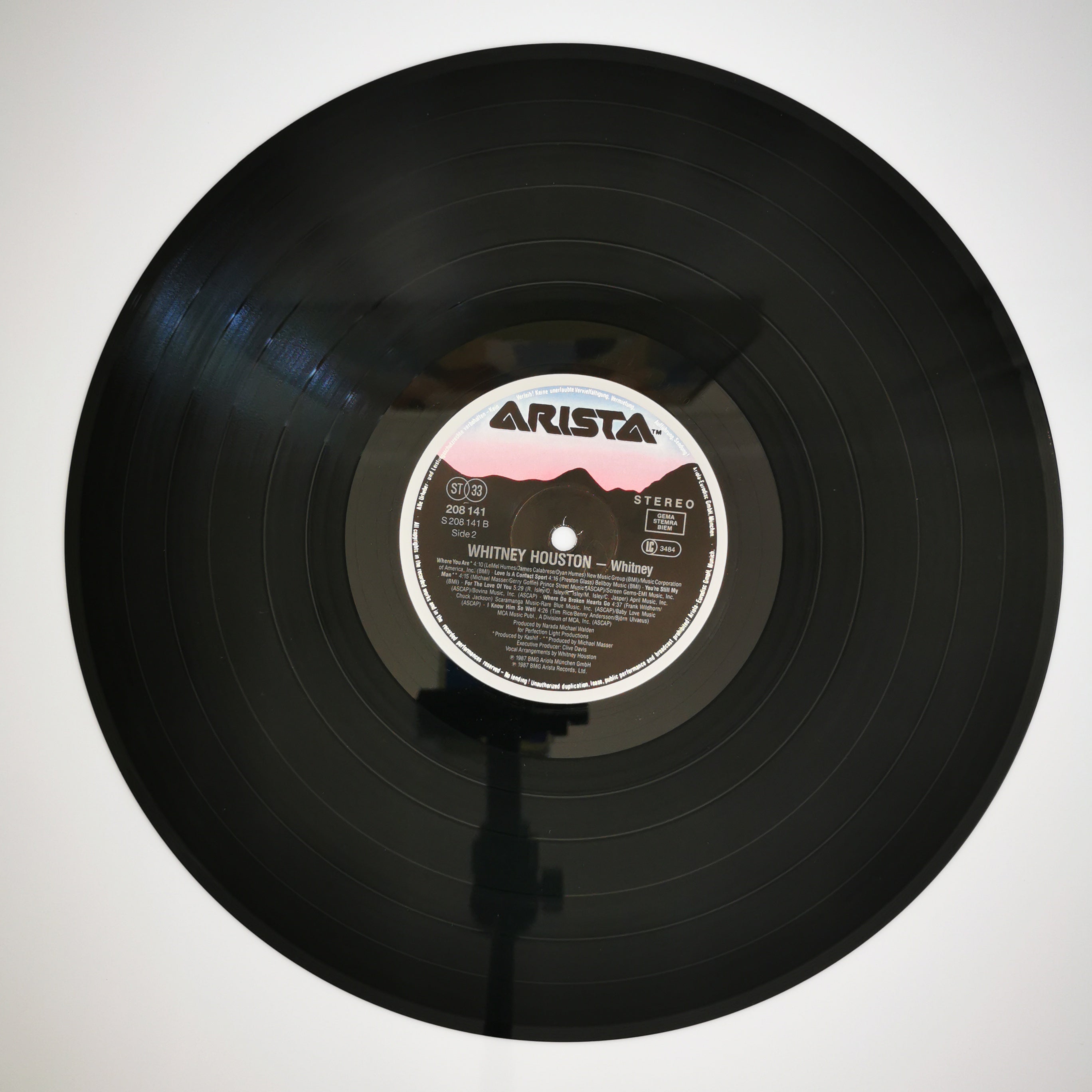 Whitney Houston – Whitney Vinyl LP Record