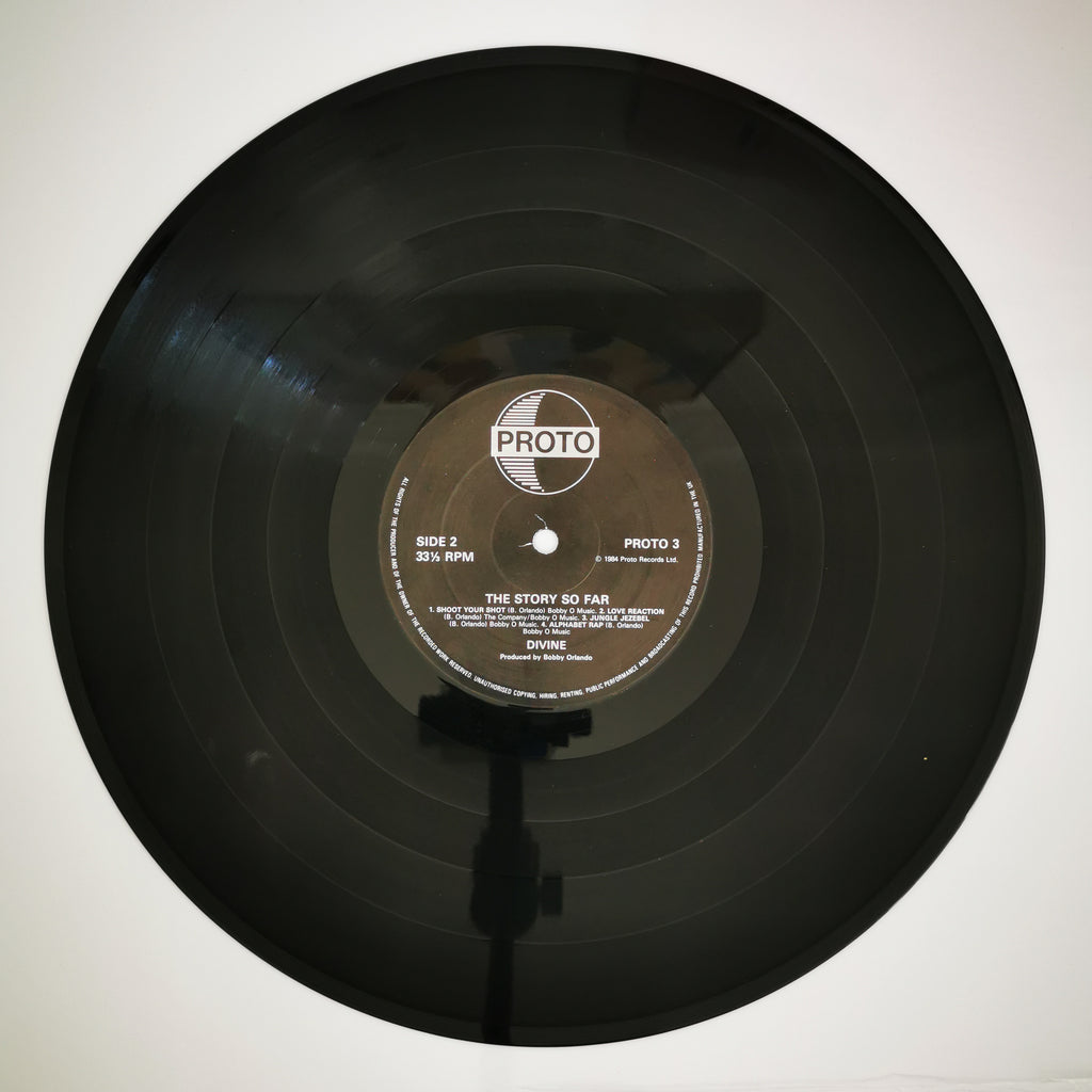 Divine (80's) The Story So Far Vinyl LP Record