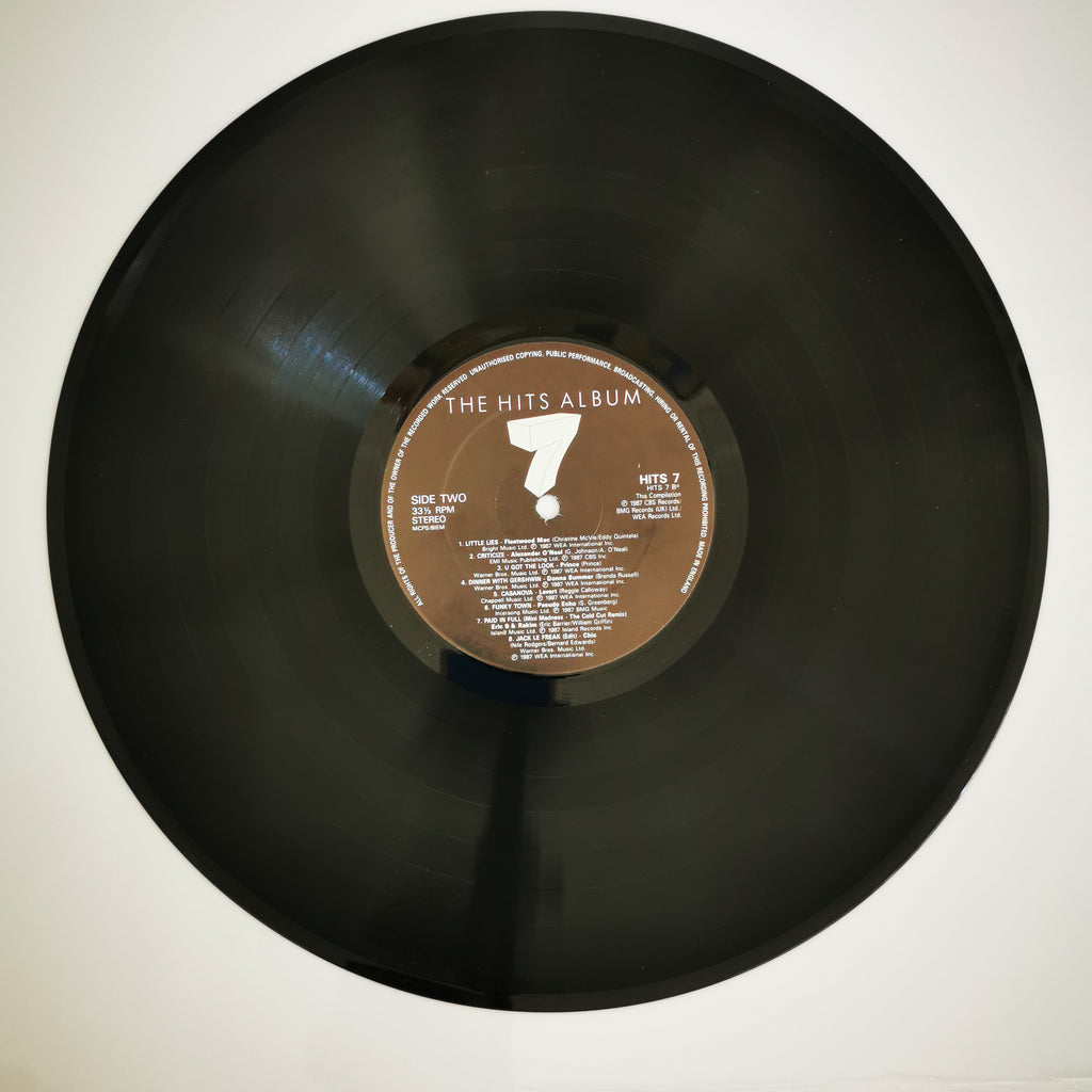 Various – The Hits Album 7 Double Vinyl LP Record