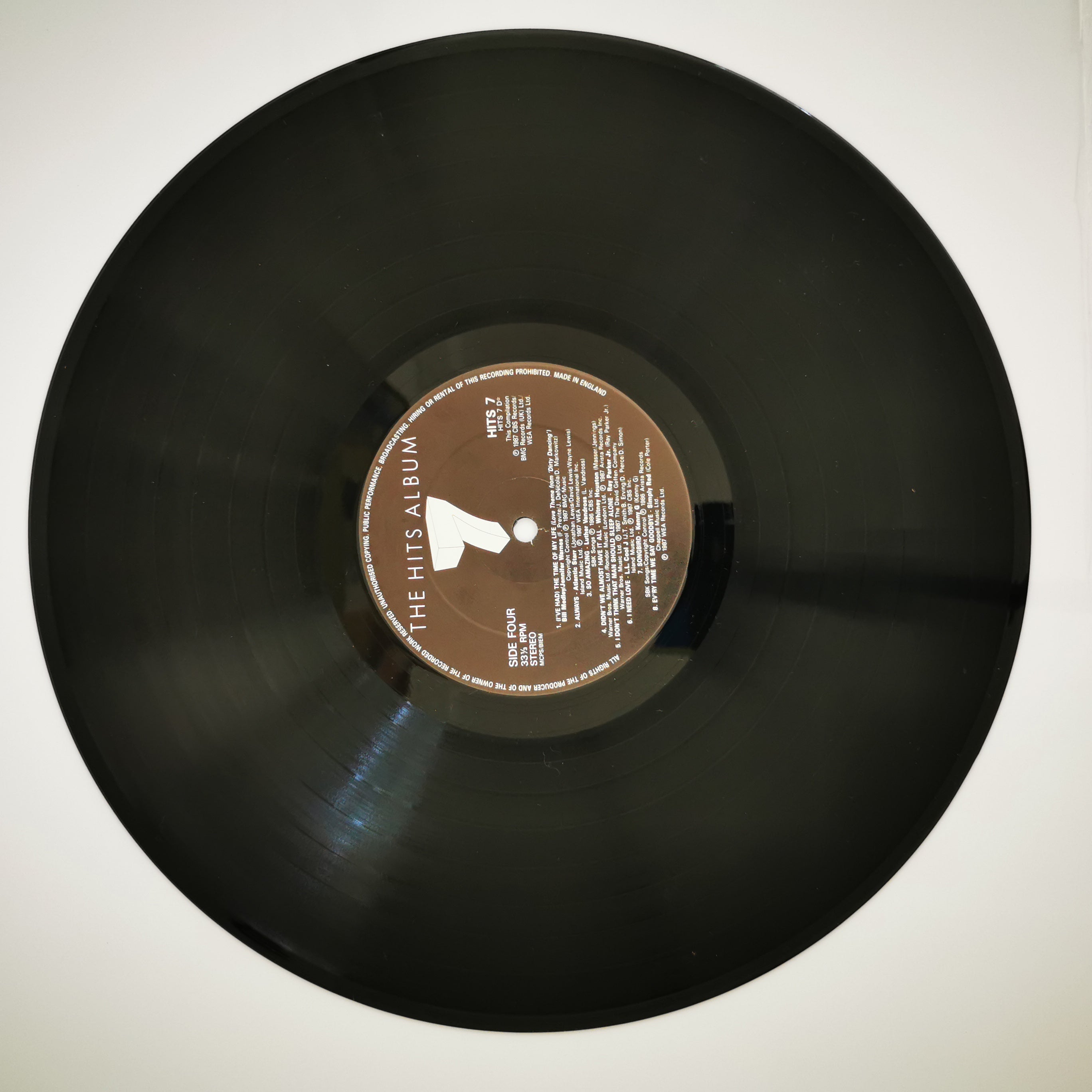 Various – The Hits Album 7 Double Vinyl LP Record