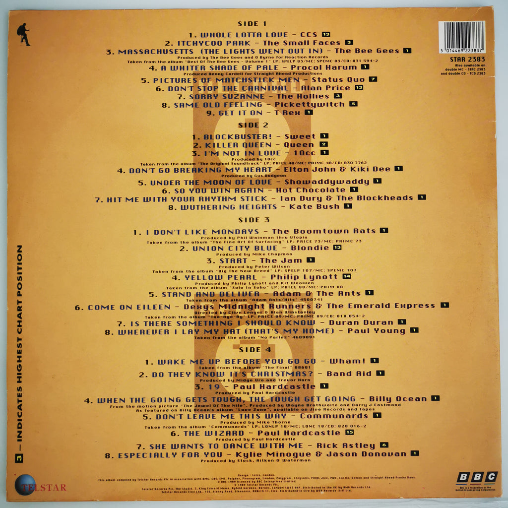 The Top Of The Pops Party Album Double Vinyl LP Record
