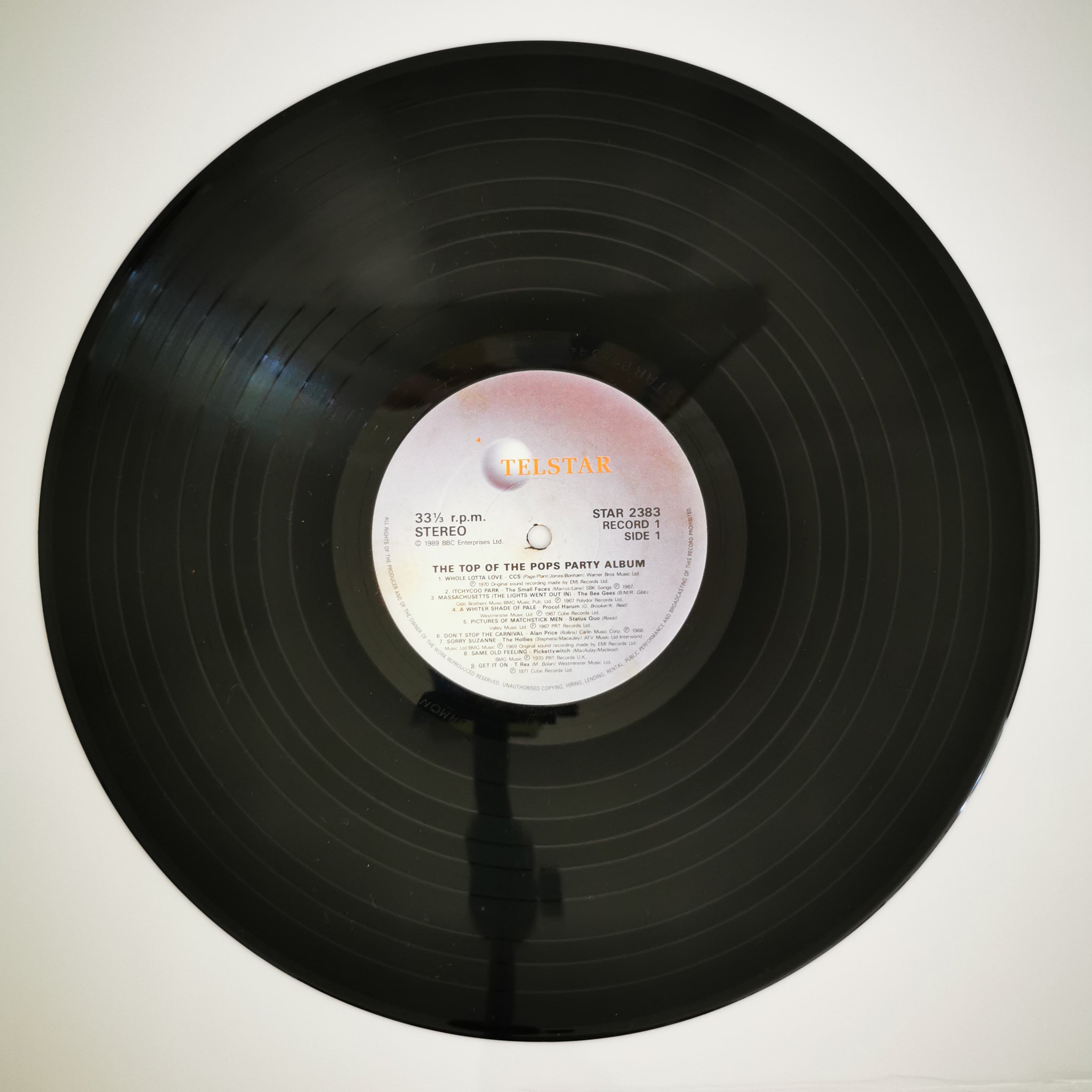 The Top Of The Pops Party Album Double Vinyl LP Record