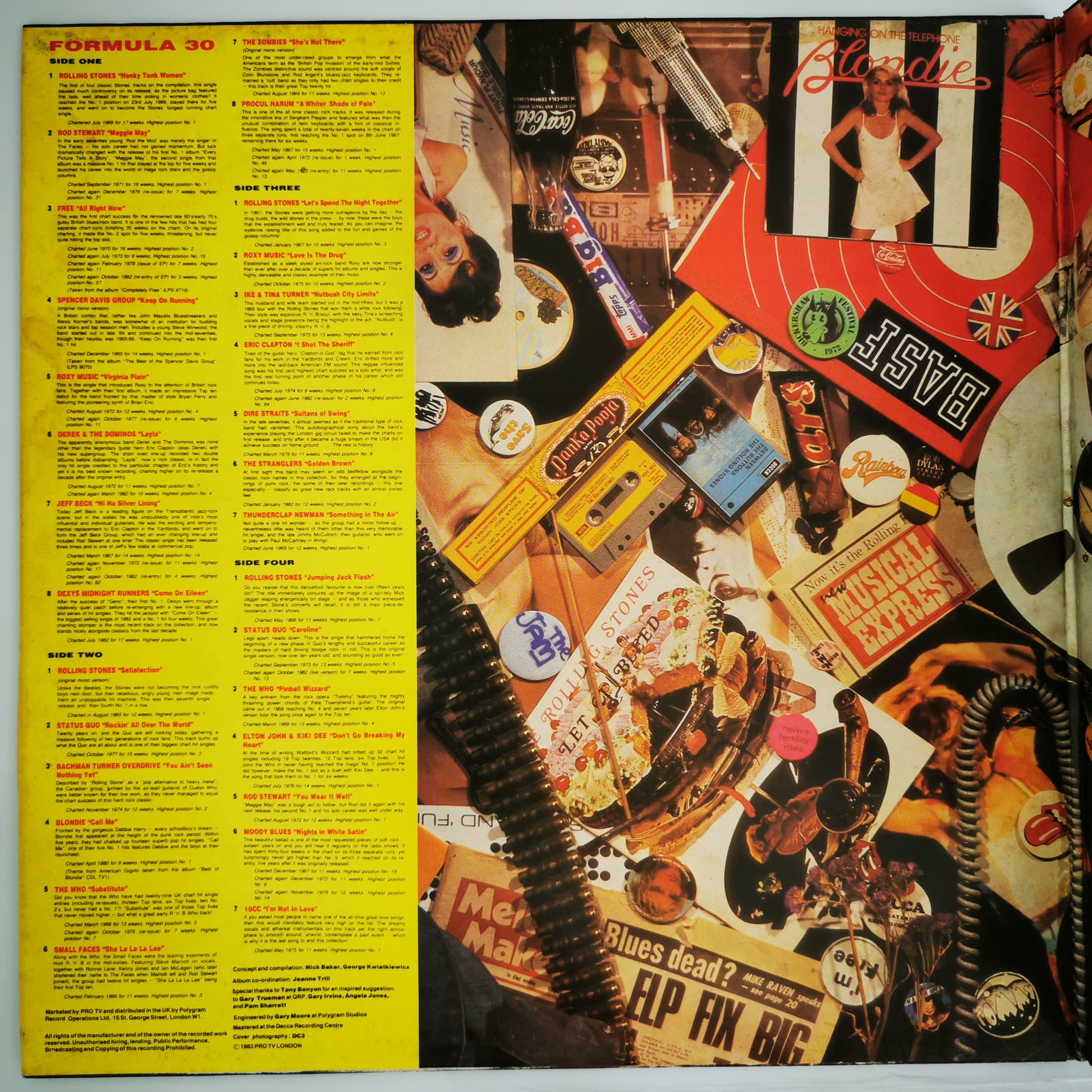 Various-60s & 70s Formula 30 2-LP vinyl Record Set