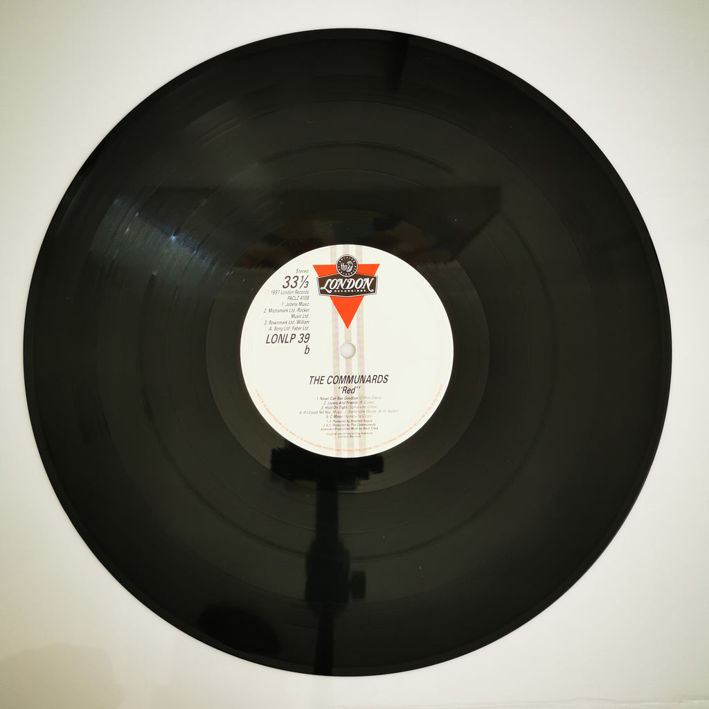 The Communards – Red Vinyl LP Record