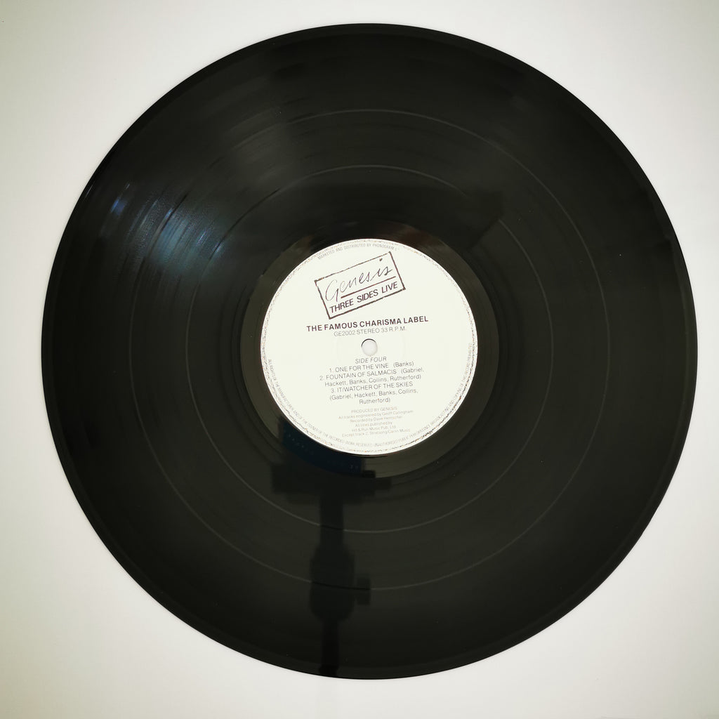 Genesis Three Sides Live 2-LP vinyl Record Set