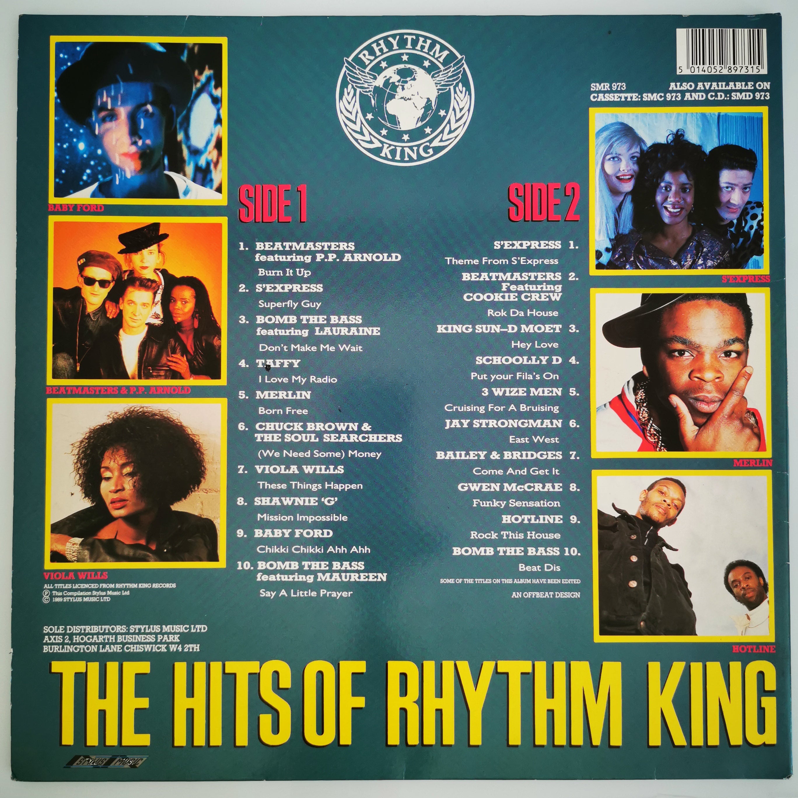 Various – Beat This - 20 Hits From Rhythm King Vinyl LP