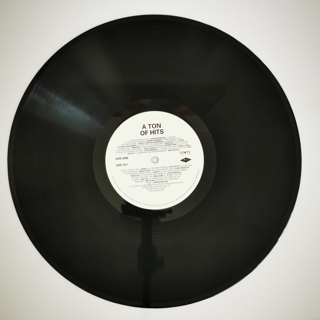 The Best Of Stock Aitken Waterman A Ton Of Hits UK Vinyl Record