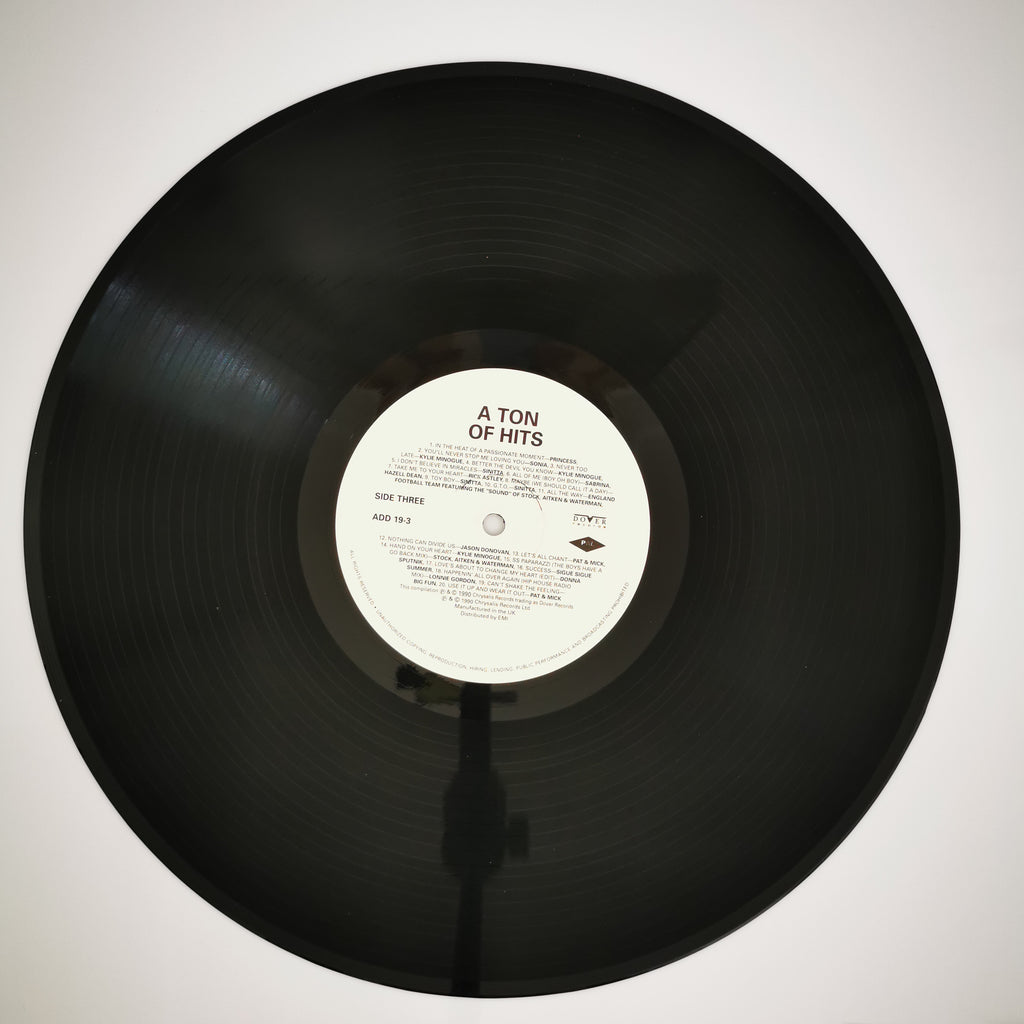 The Best Of Stock Aitken Waterman A Ton Of Hits UK Vinyl Record