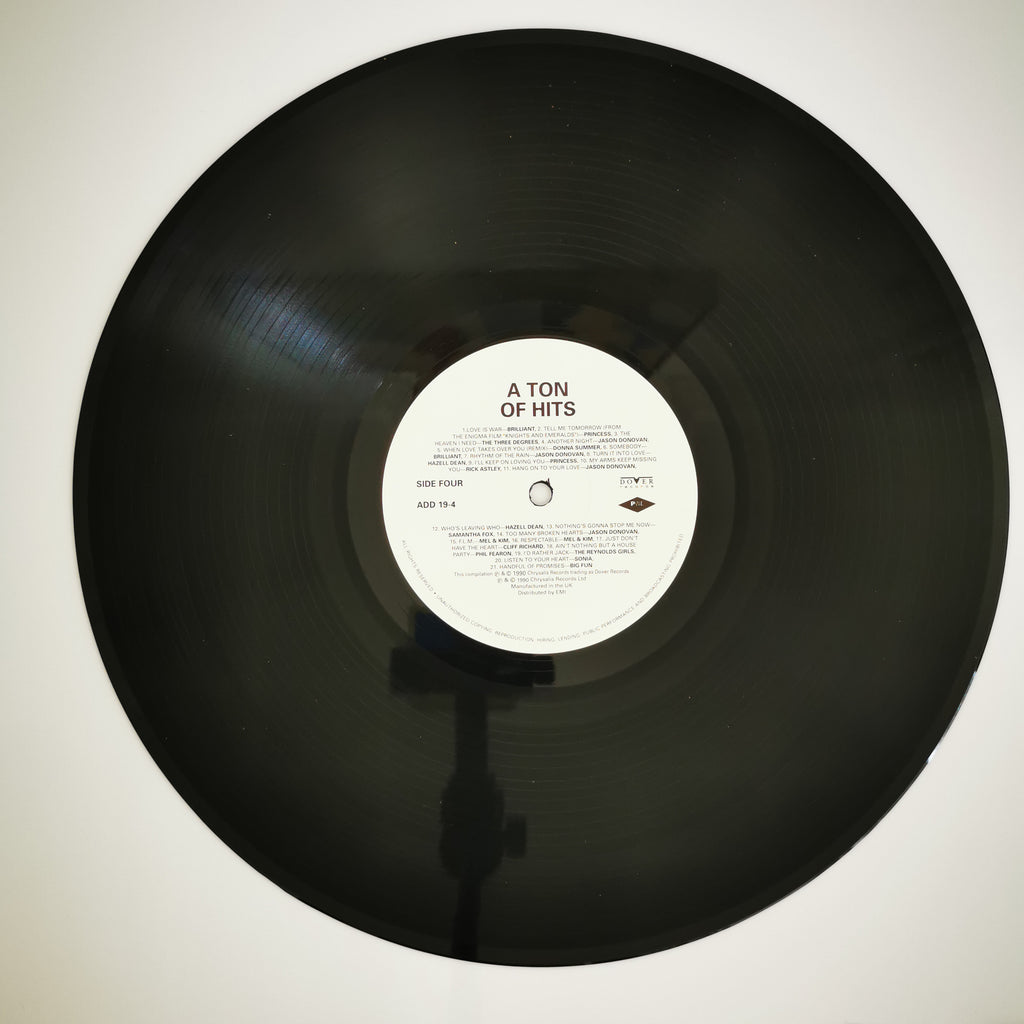 The Best Of Stock Aitken Waterman A Ton Of Hits UK Vinyl Record