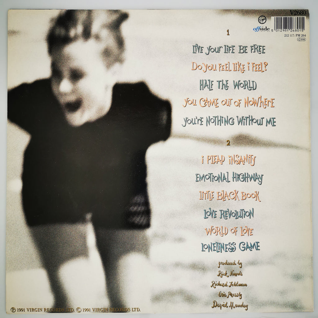Belinda Carlisle Live Your Life Be Free Vinyl LP Record