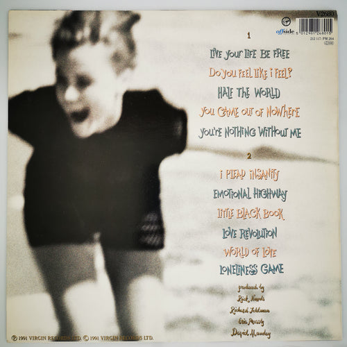 Belinda Carlisle Live Your Life Be Free Vinyl LP Record