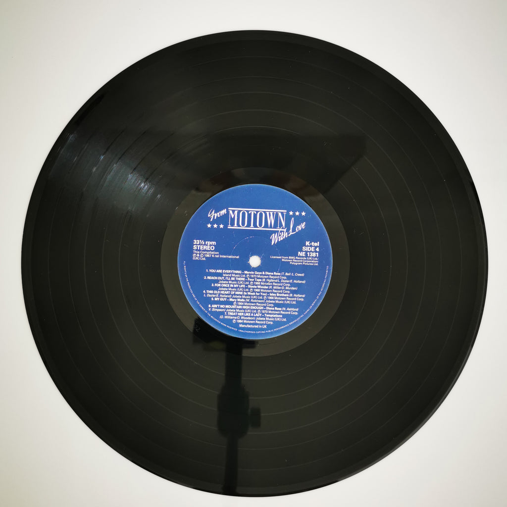 Various – From Motown With Love Double LP Record