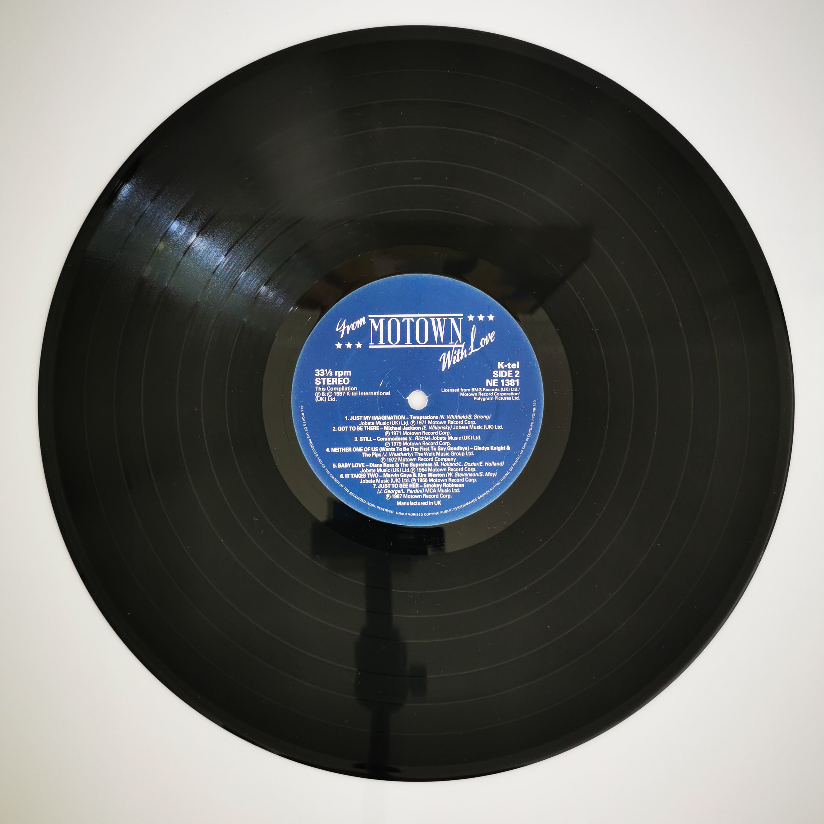 Various – From Motown With Love Double LP Record