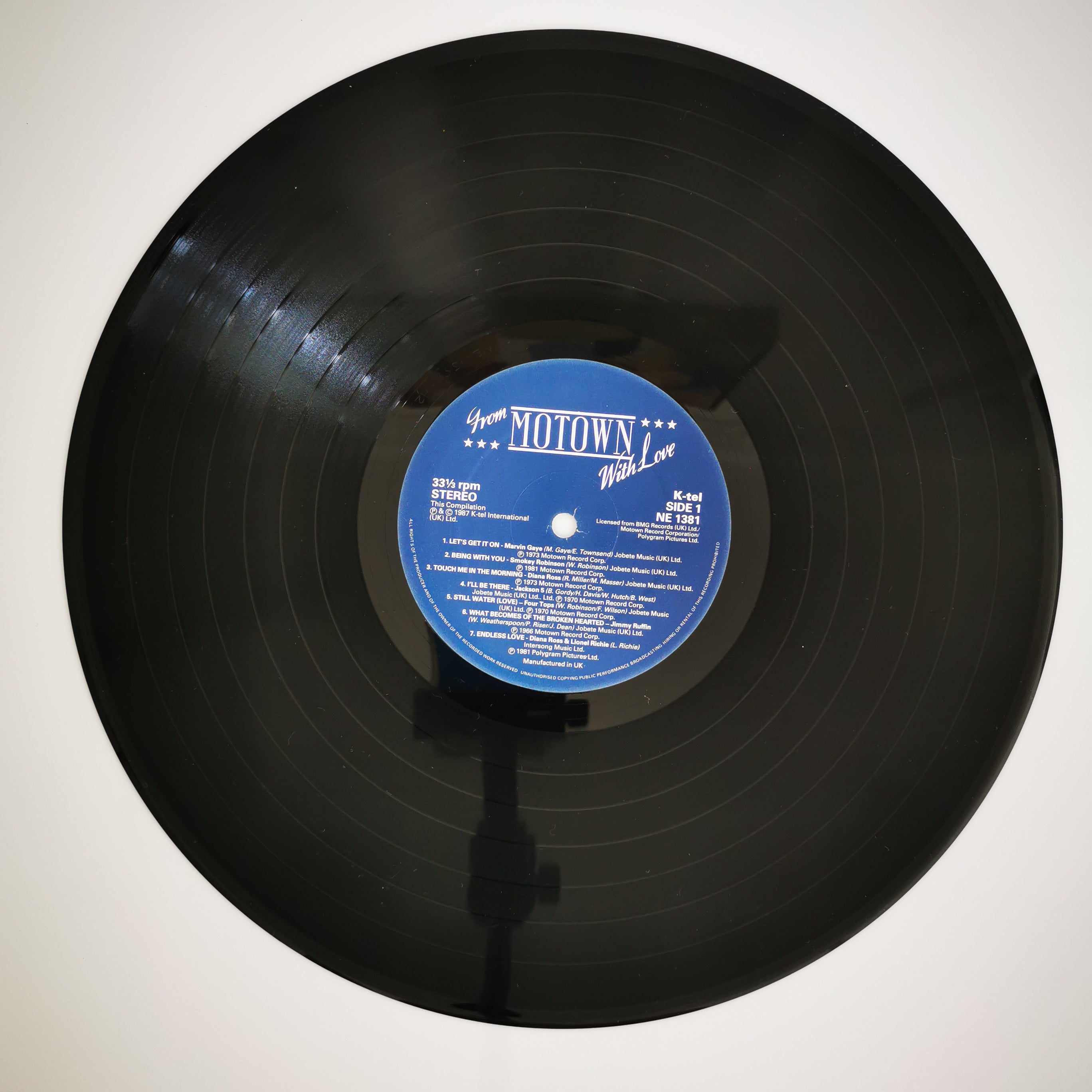 Various – From Motown With Love Double LP Record