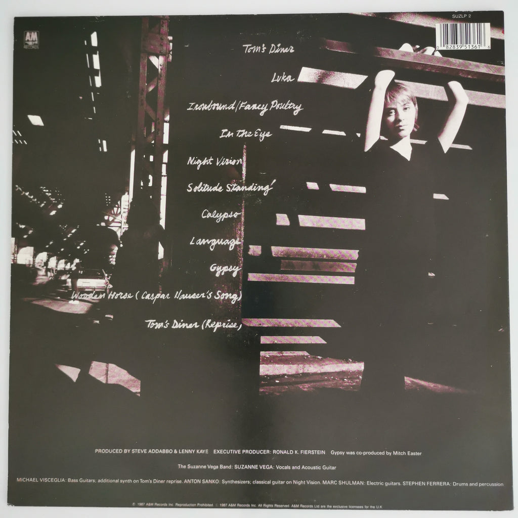 Suzanne Vega - Solitude Standing Vinyl LP Record