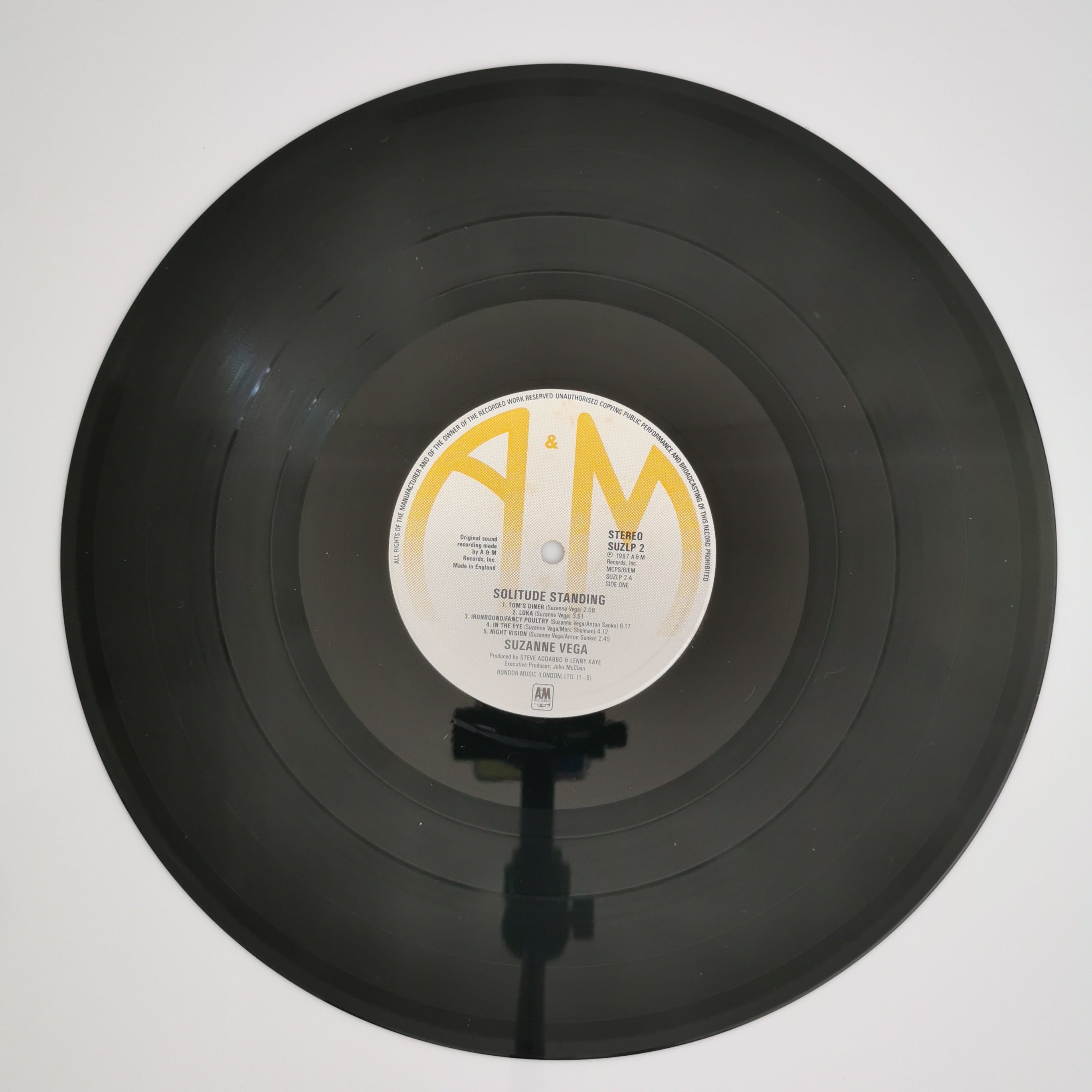Suzanne Vega - Solitude Standing Vinyl LP Record