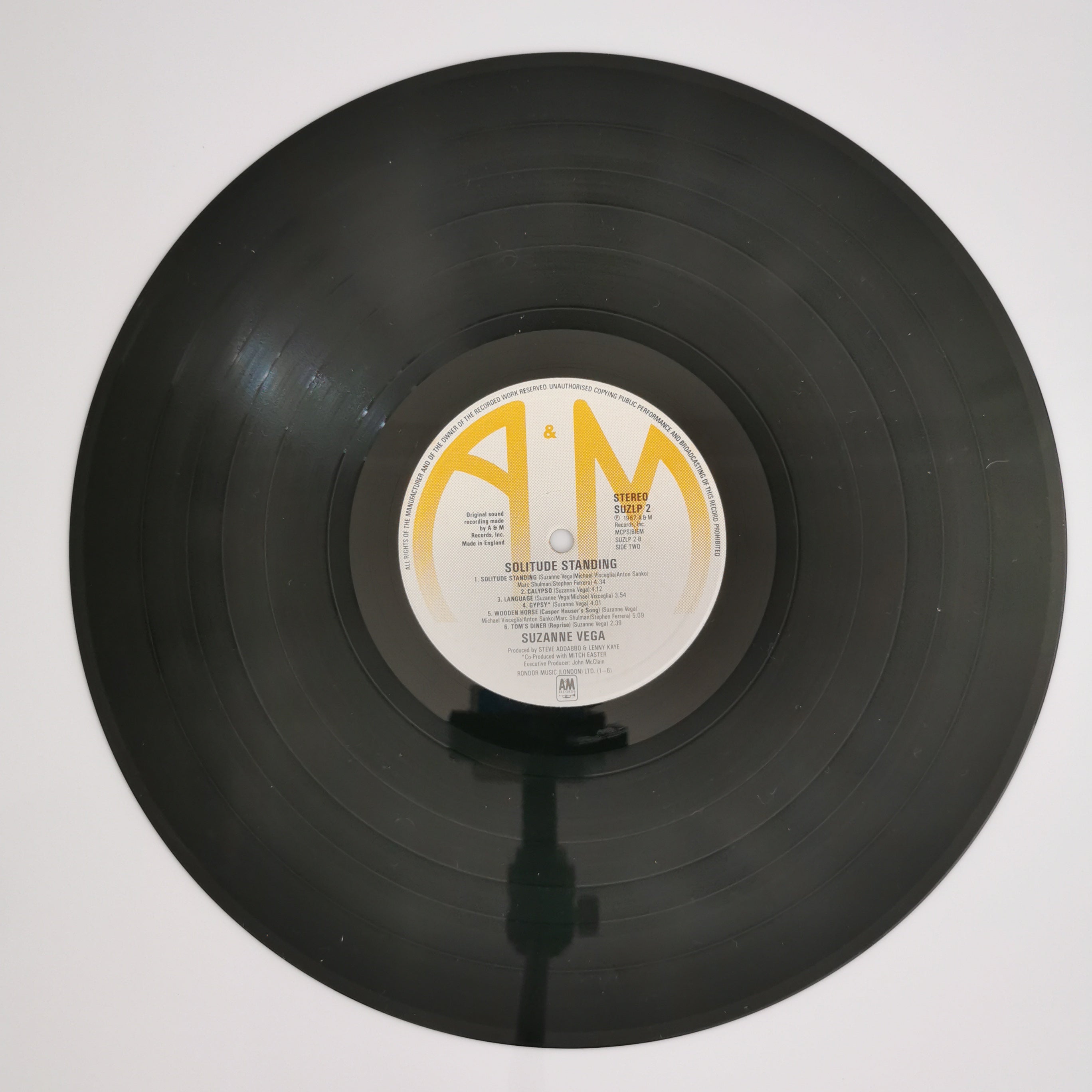 Suzanne Vega - Solitude Standing Vinyl LP Record