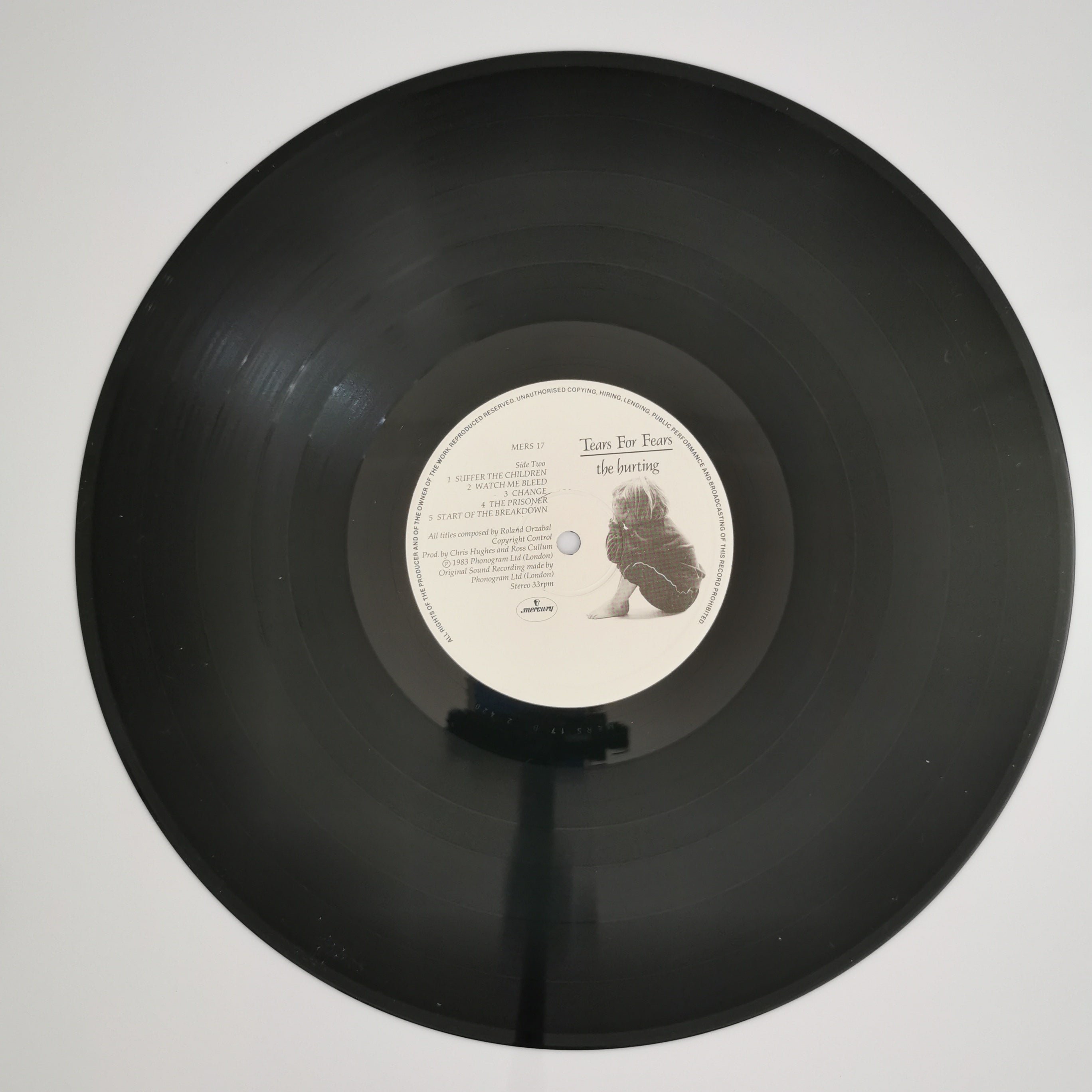 Tears For Fears – The Hurting Vinyl LP Record