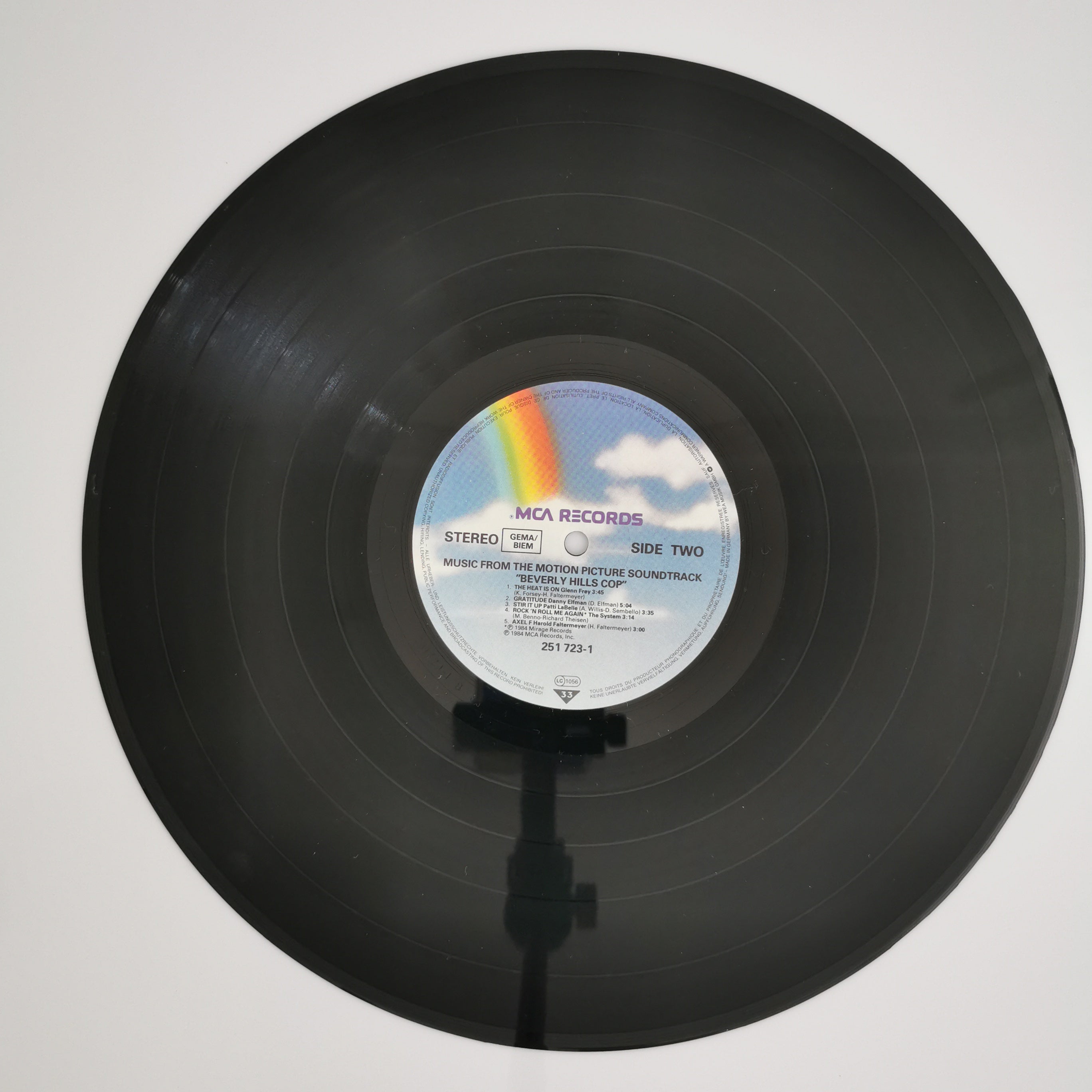 Beverly Hills Cop Original Movie Soundtrack Vinyl LP Record