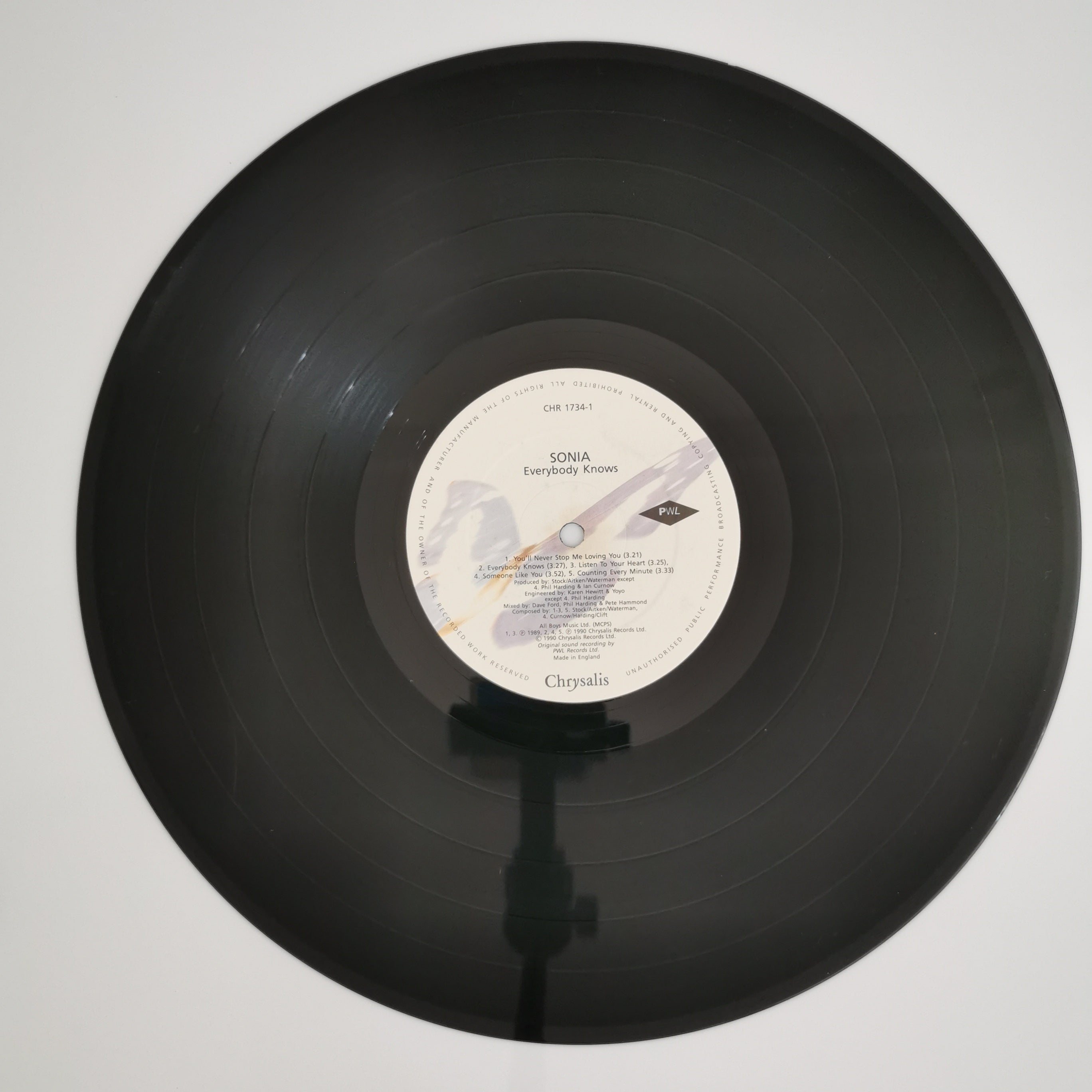 Sonia – Everybody Knows Vinyl LP Record