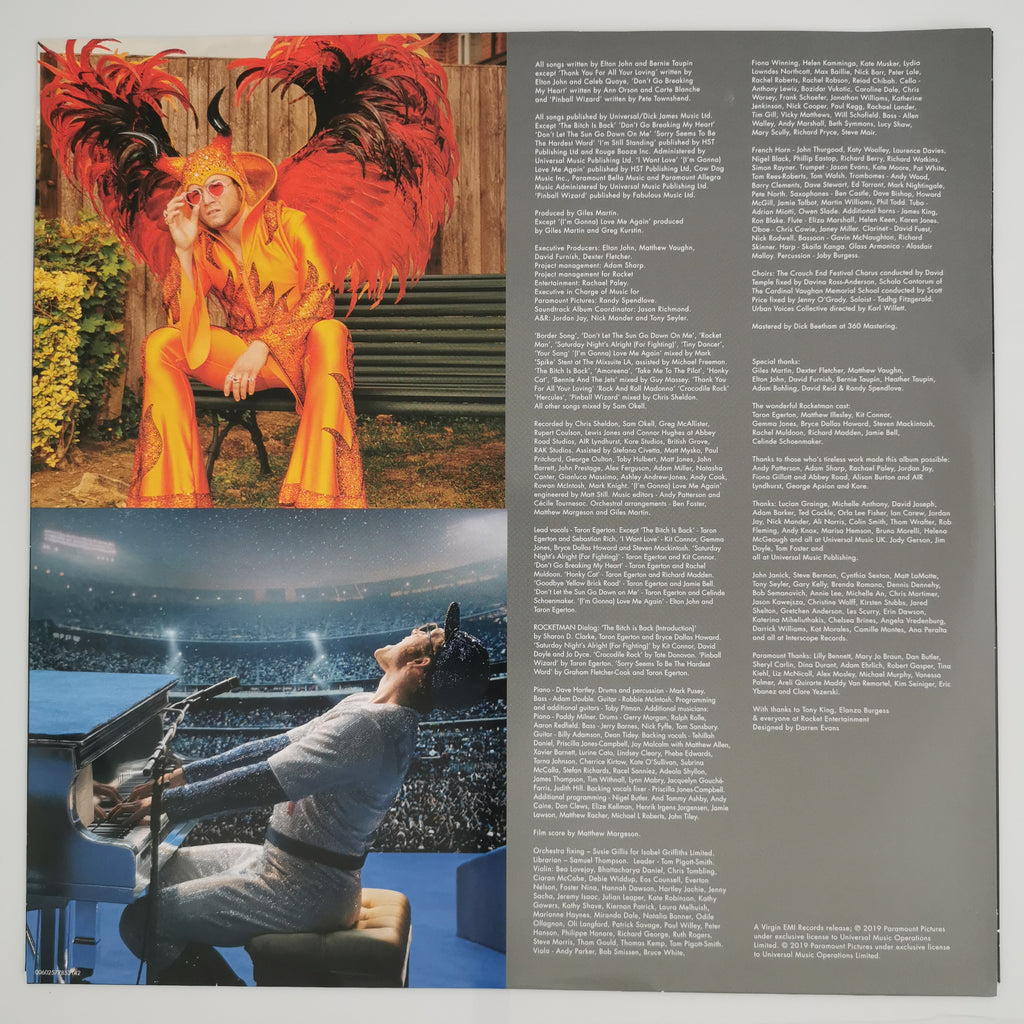 Elton John Rocketman (Music From The Motion Picture) Vinyl Record
