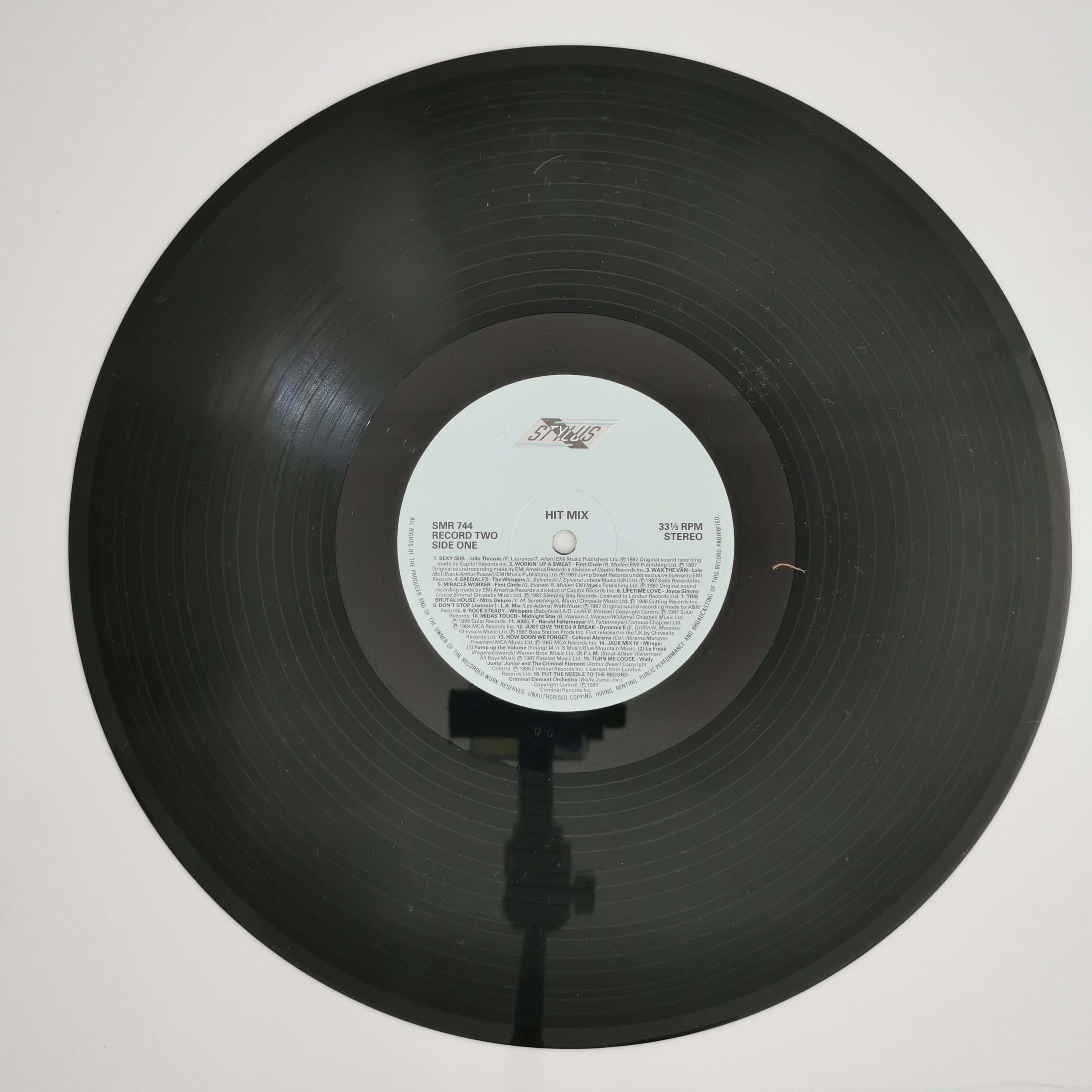 Hit Mix 60 Non Stop Hits Double Vinyl LP Record 1987