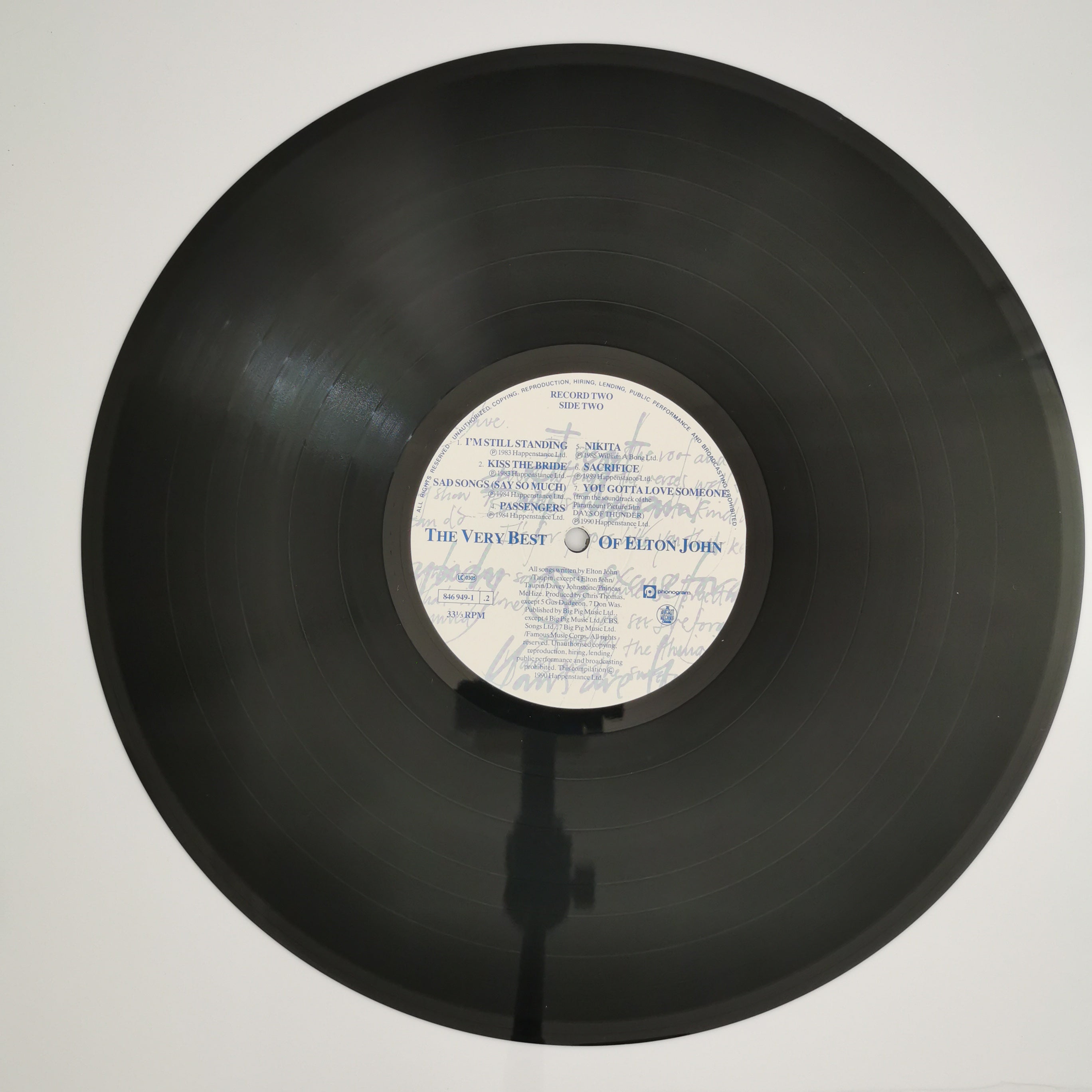 Elton John – The Very Best Of Elton John Double Vinyl LP