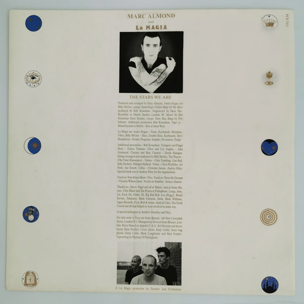 Marc Almond – The Stars We Are Vinyl LP Record