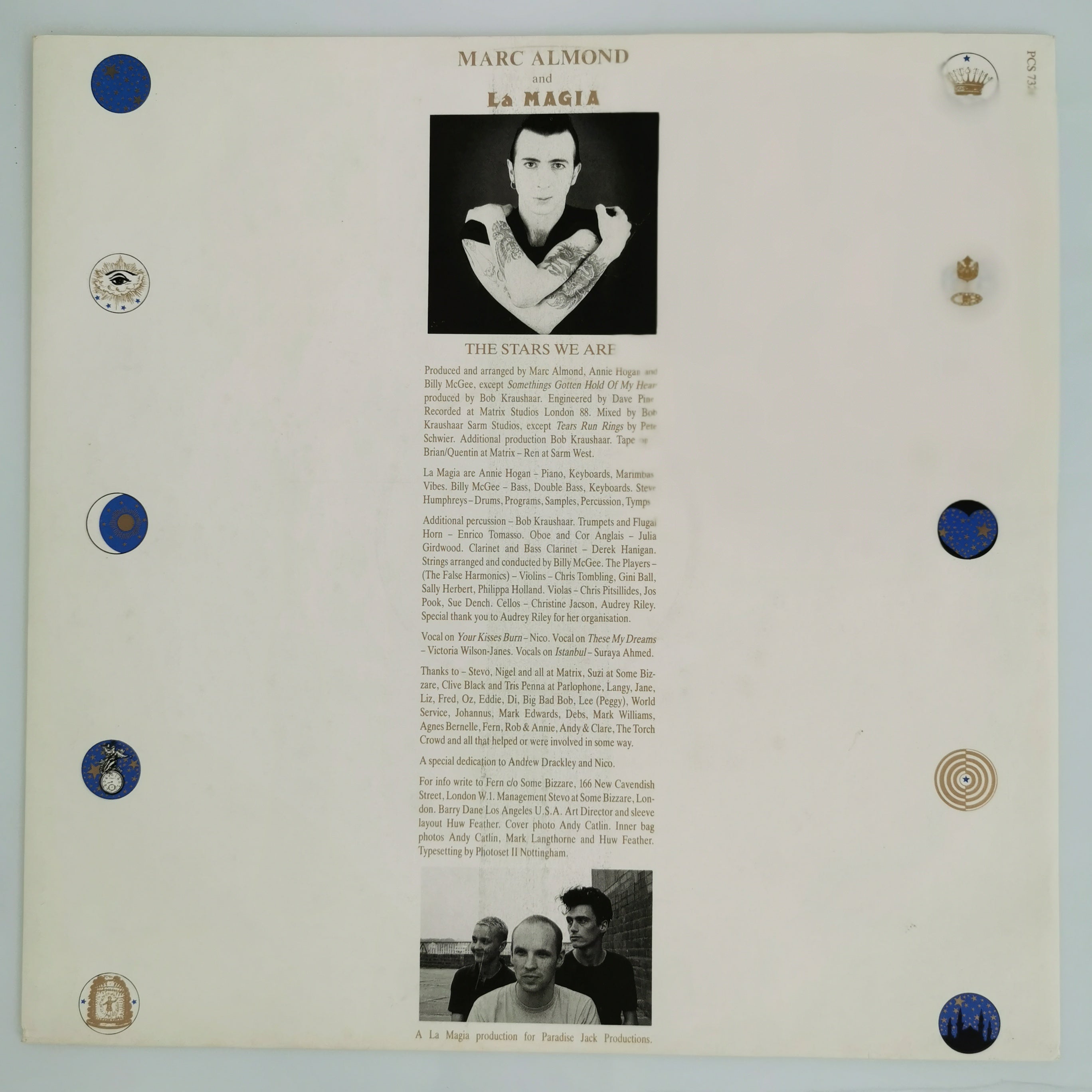 Marc Almond – The Stars We Are Vinyl LP Record