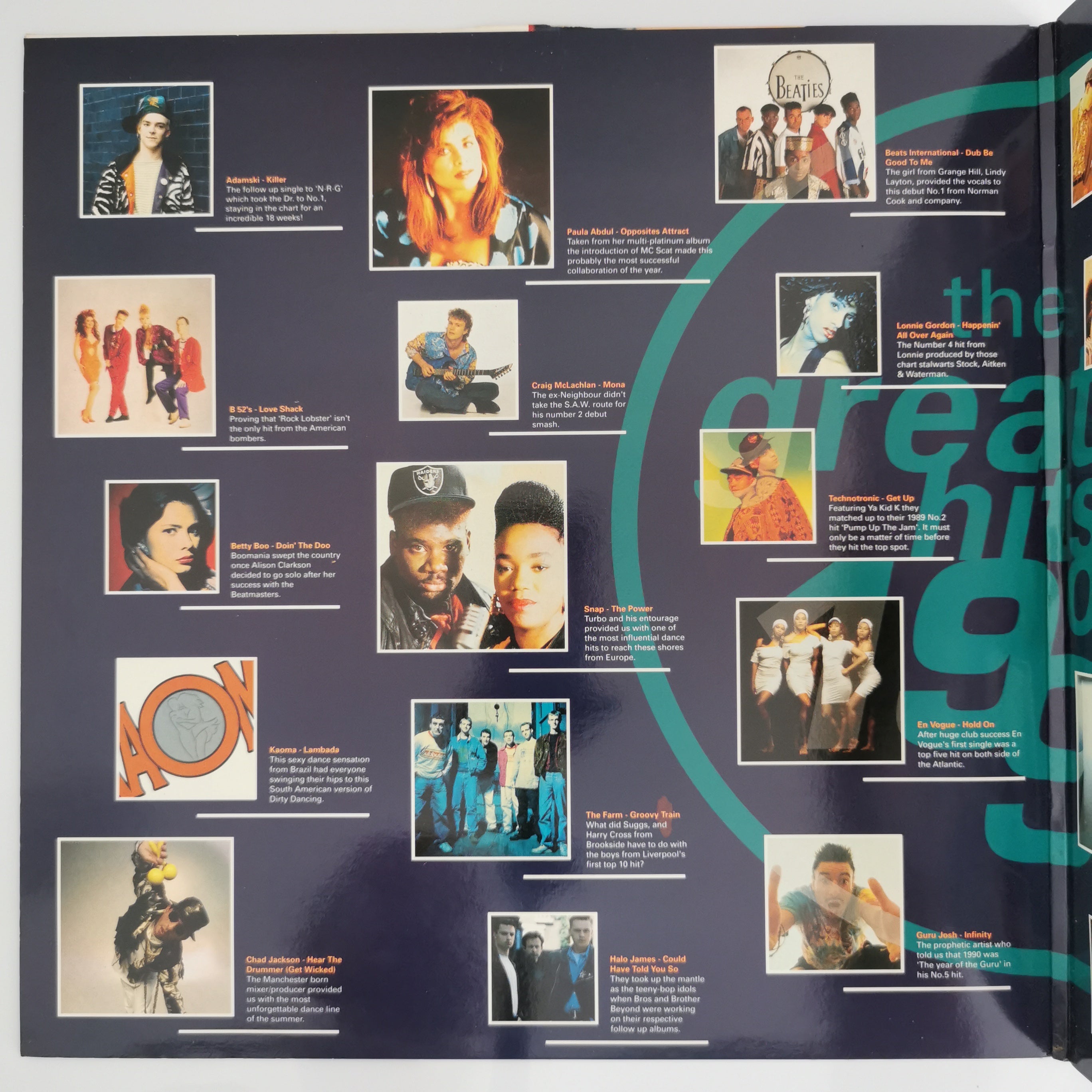 Various-Pop The Greatest Hits Of 1990 Double Vinyl
