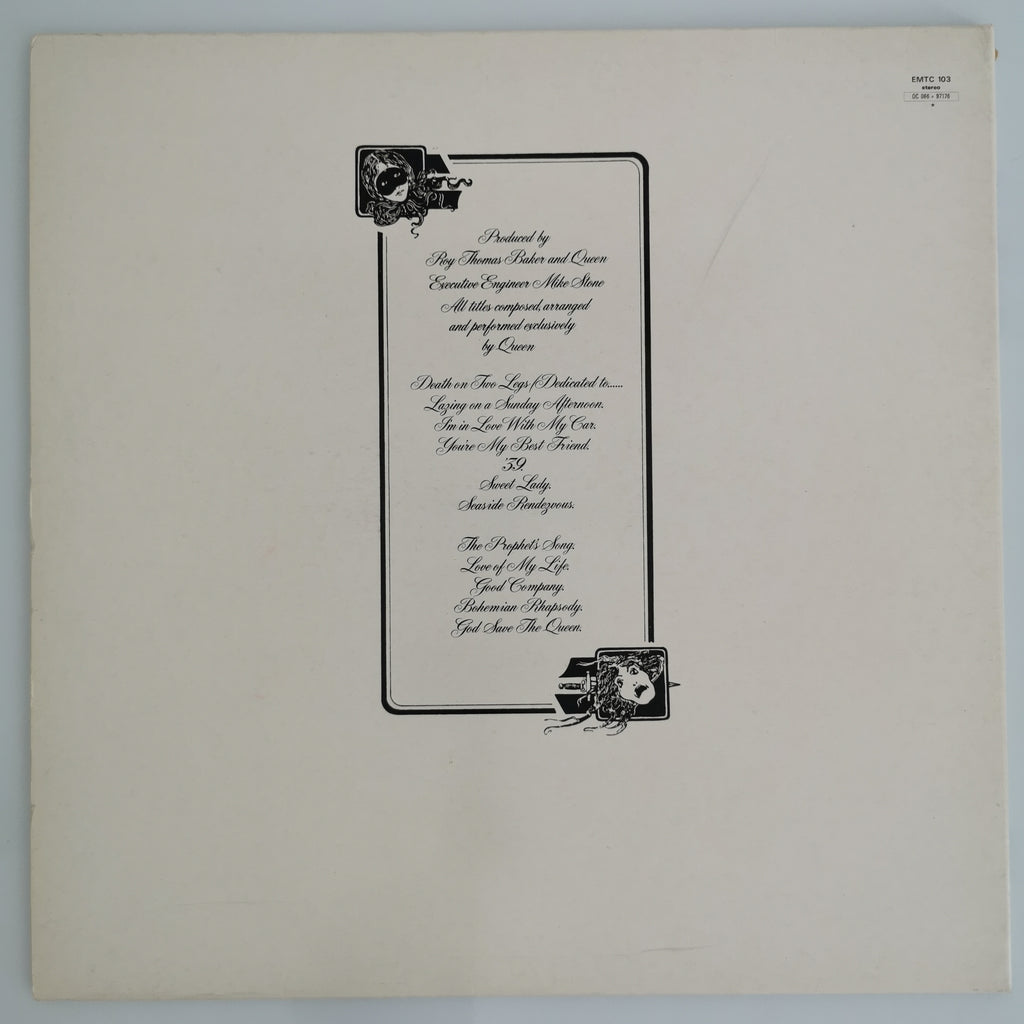 Queen A Night At The Opera Vinyl LP Record