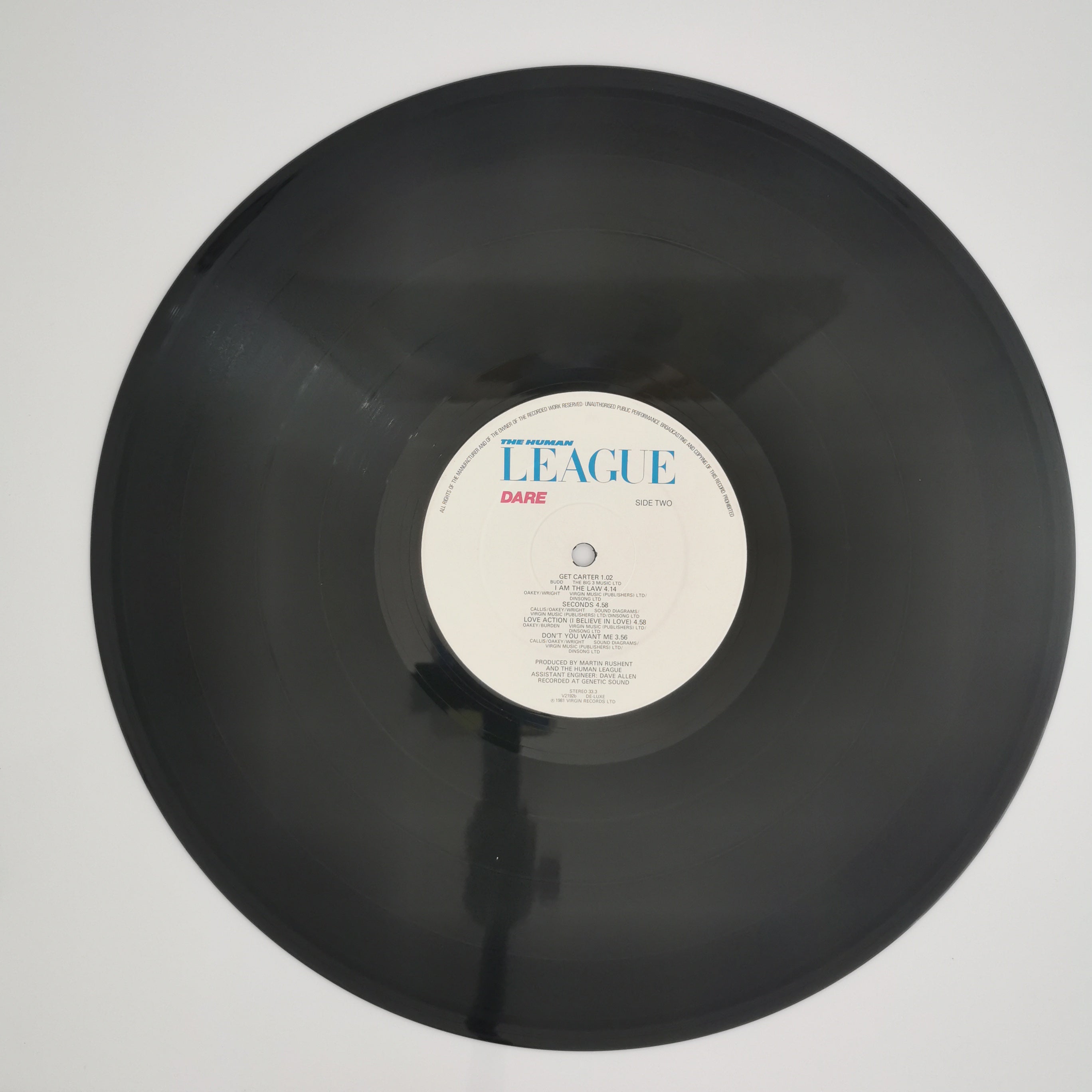 Human League Dare Vinyl LP Record