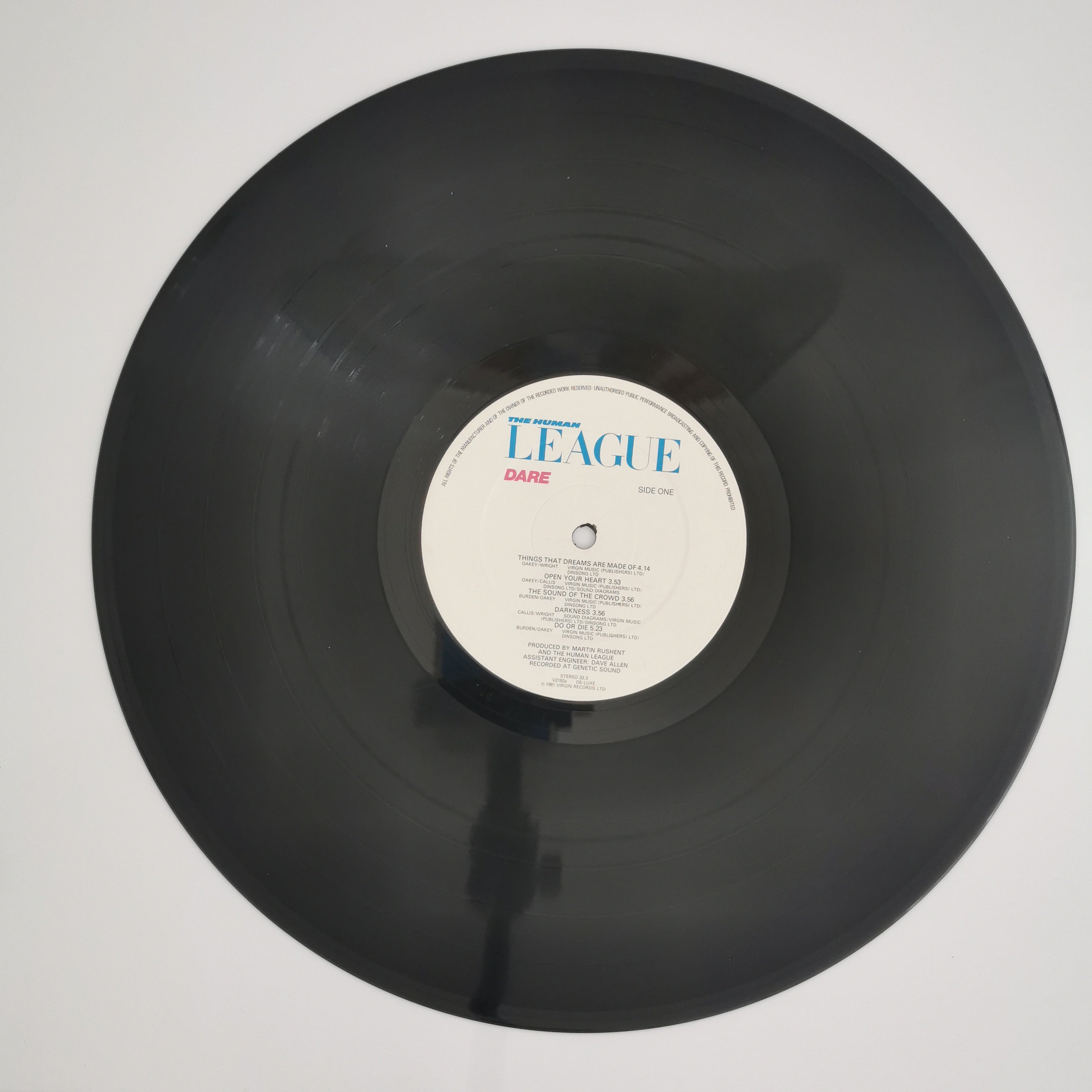 Human League Dare Vinyl LP Record