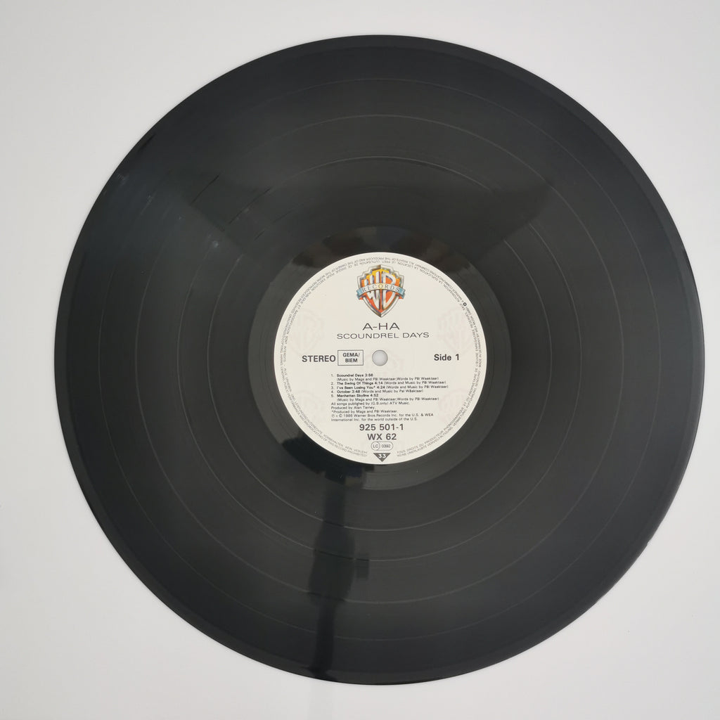 A-Ha Scoundrel Days Vinyl LP Record