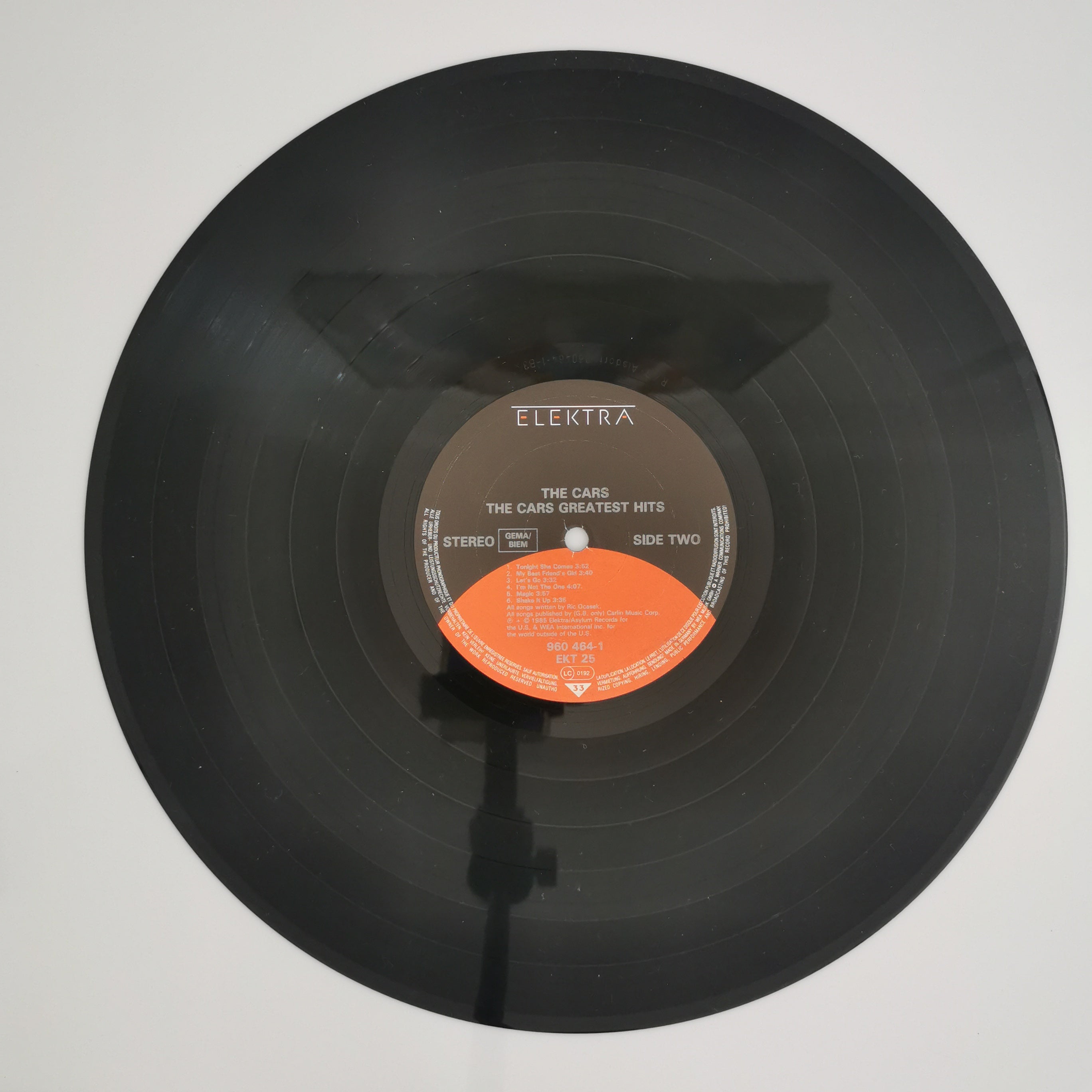 The Cars – The Cars Greatest Hits Vinyl LP Record