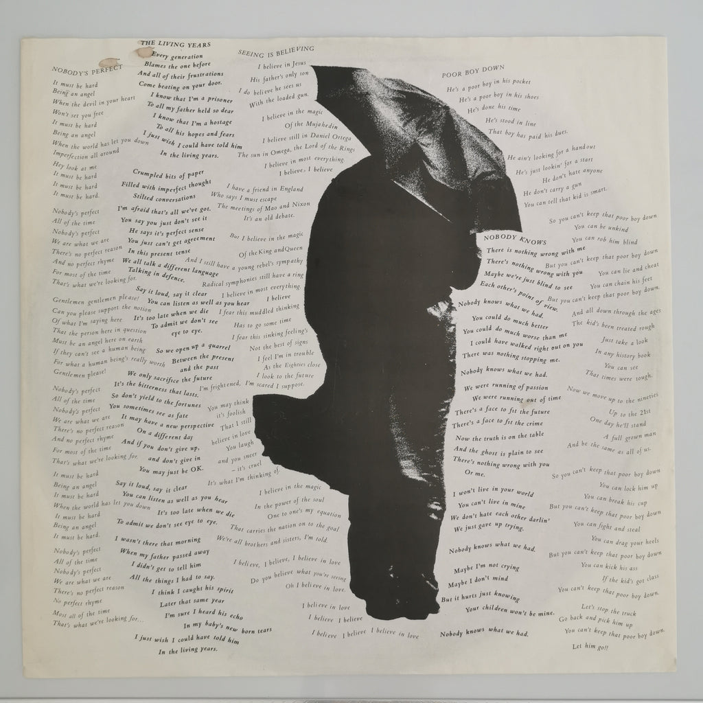 Mike & The Mechanics – Living Years Vinyl LP Record