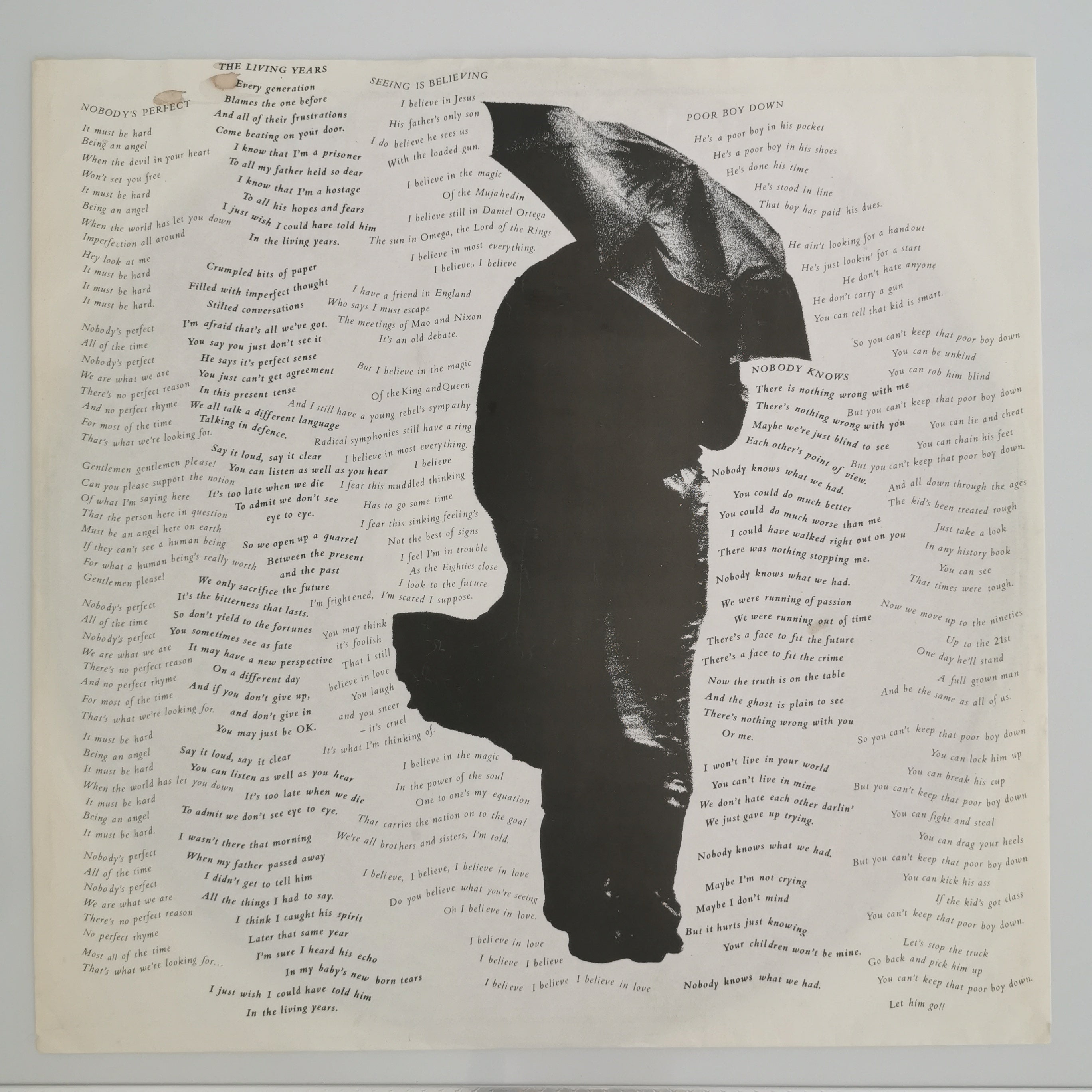 Mike & The Mechanics – Living Years Vinyl LP Record