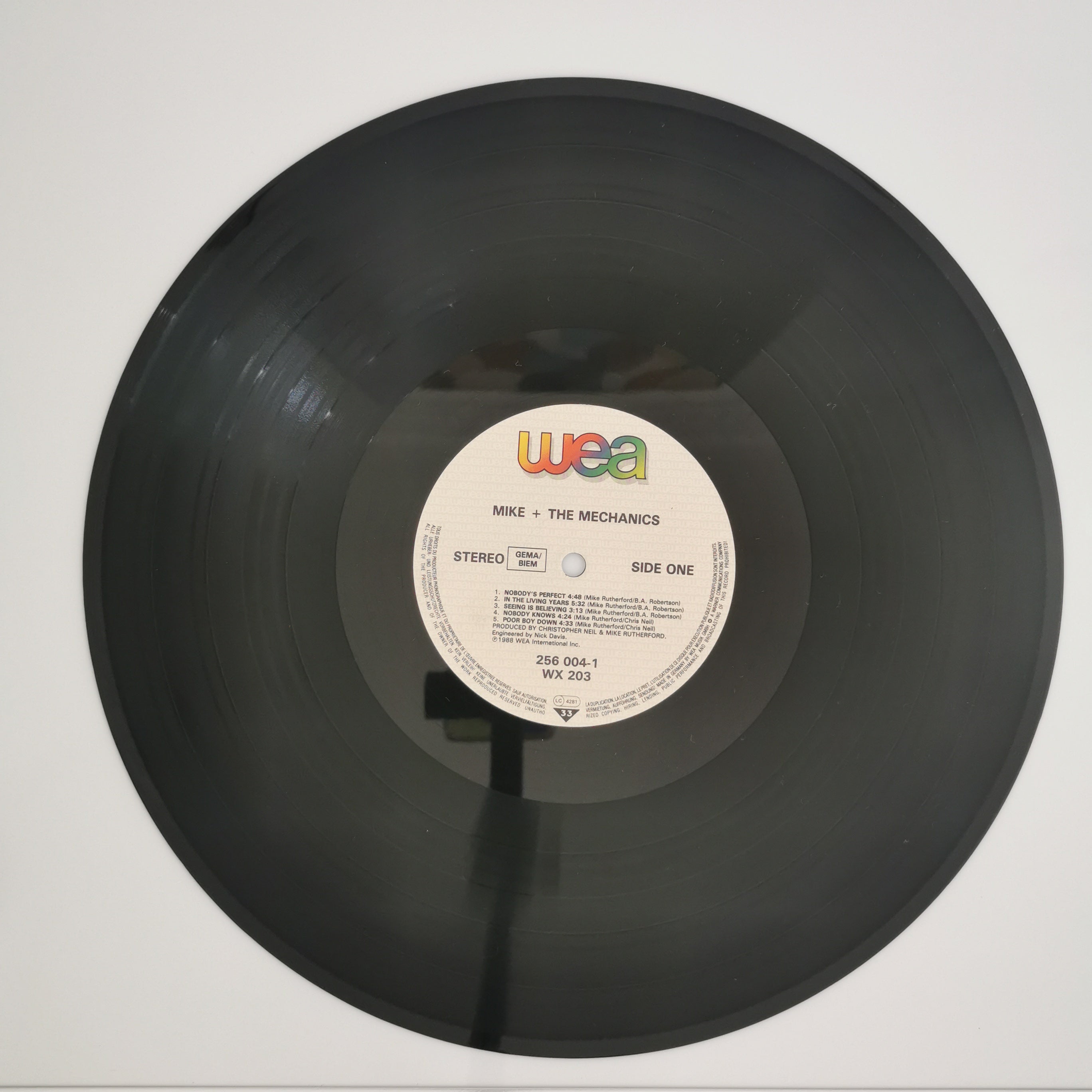 Mike & The Mechanics – Living Years Vinyl LP Record