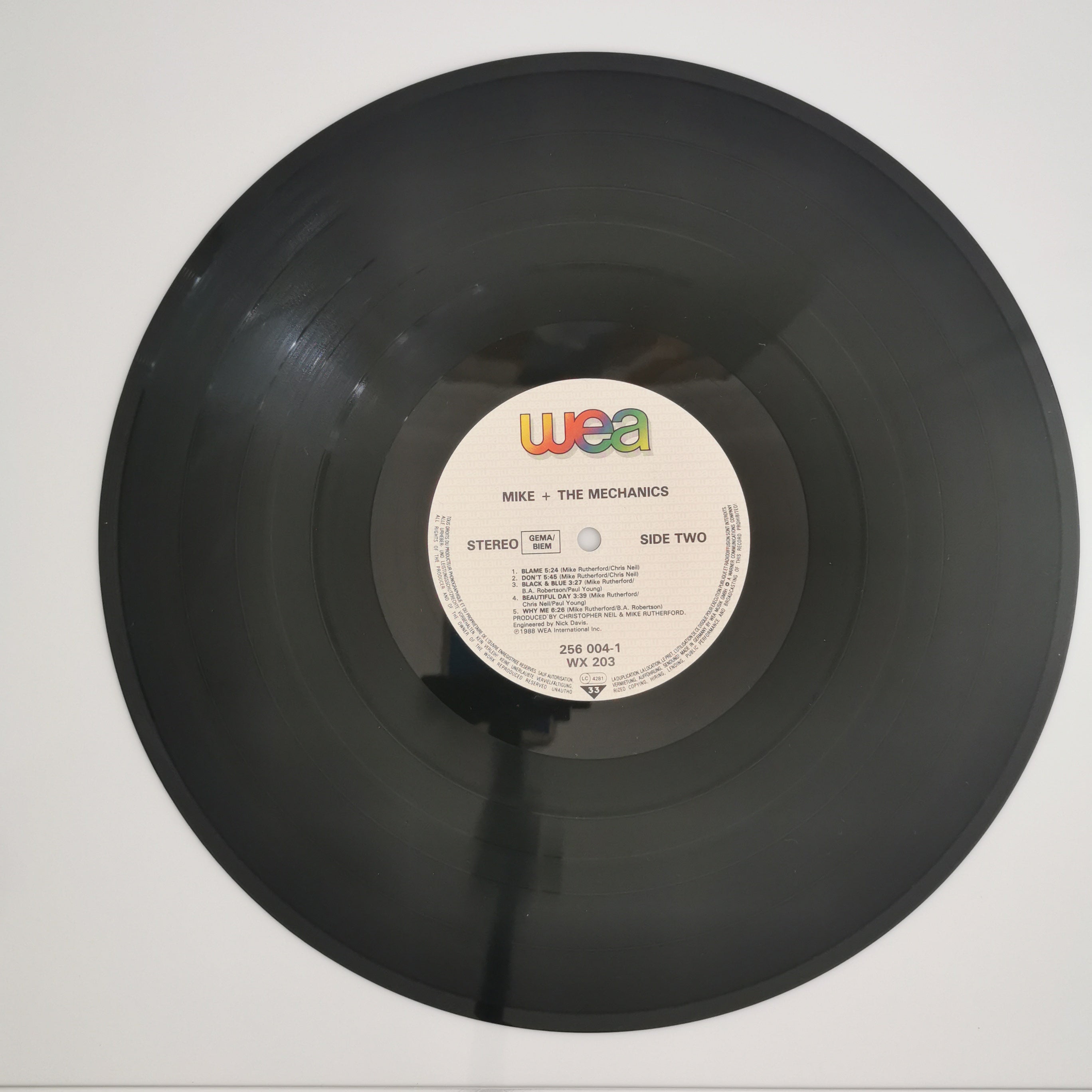 Mike & The Mechanics – Living Years Vinyl LP Record