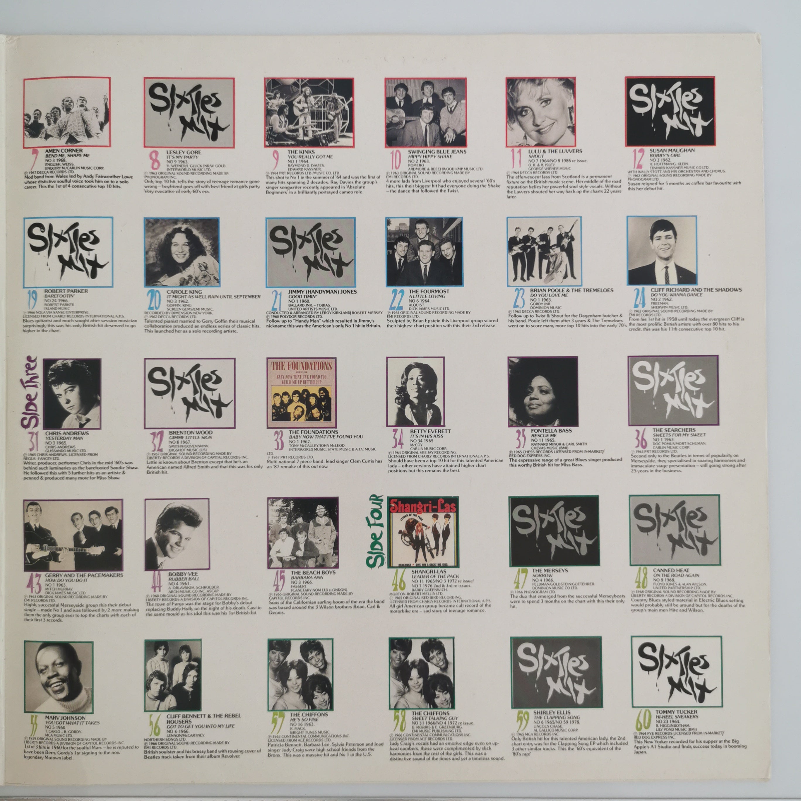 Various – Sixties Mix Double Vinyl LP Record