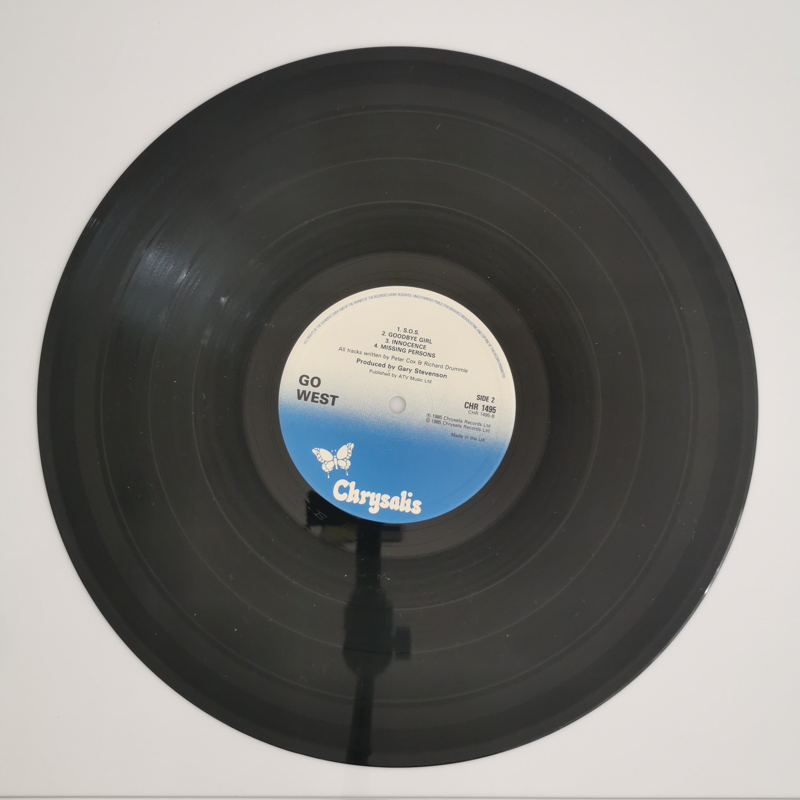 Go West Go West UK Vinyl LP Record